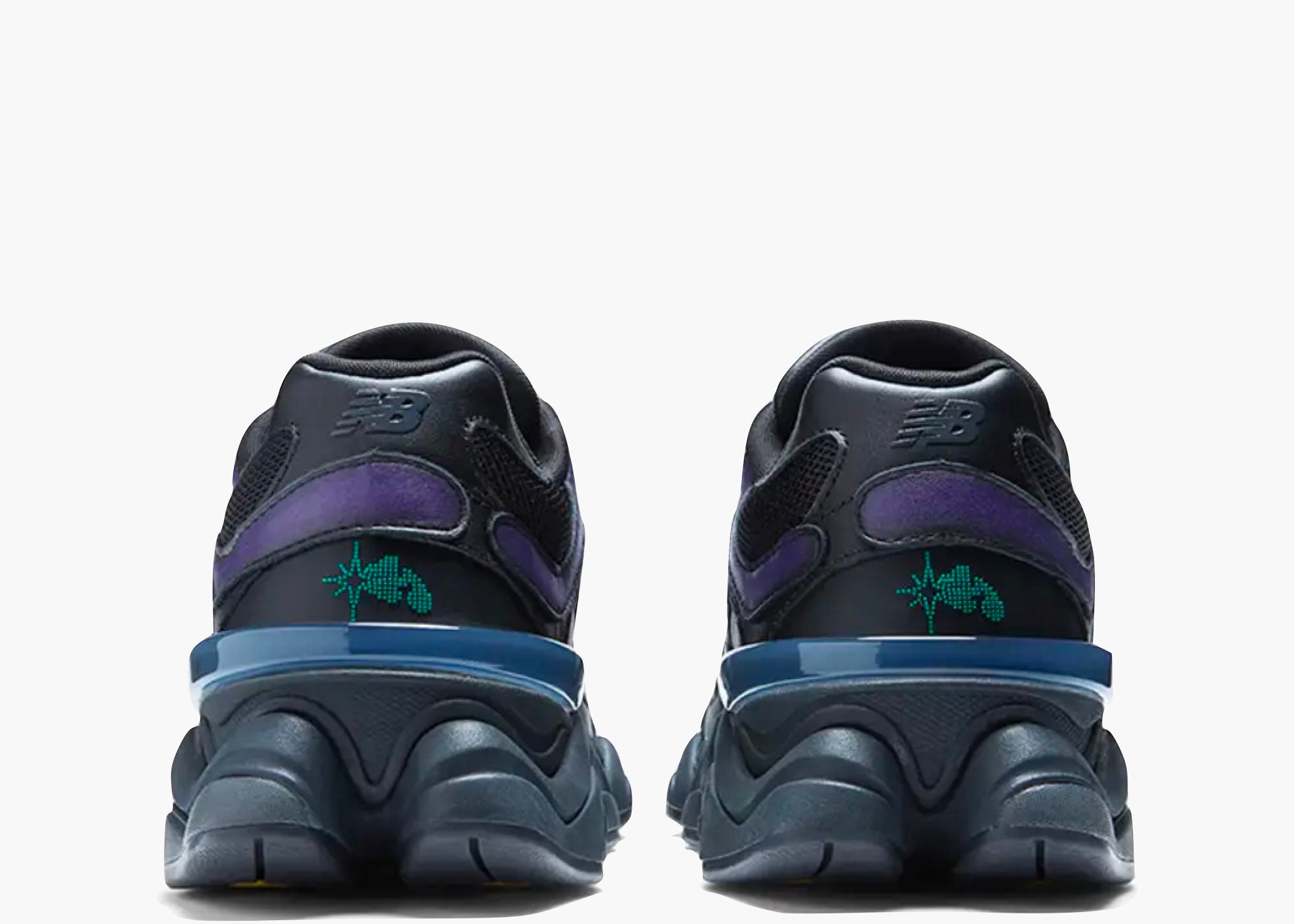 New Balance 9060 Mowalola Burglarwear Black Purple Yellow Hype Clothinga Limited Edition