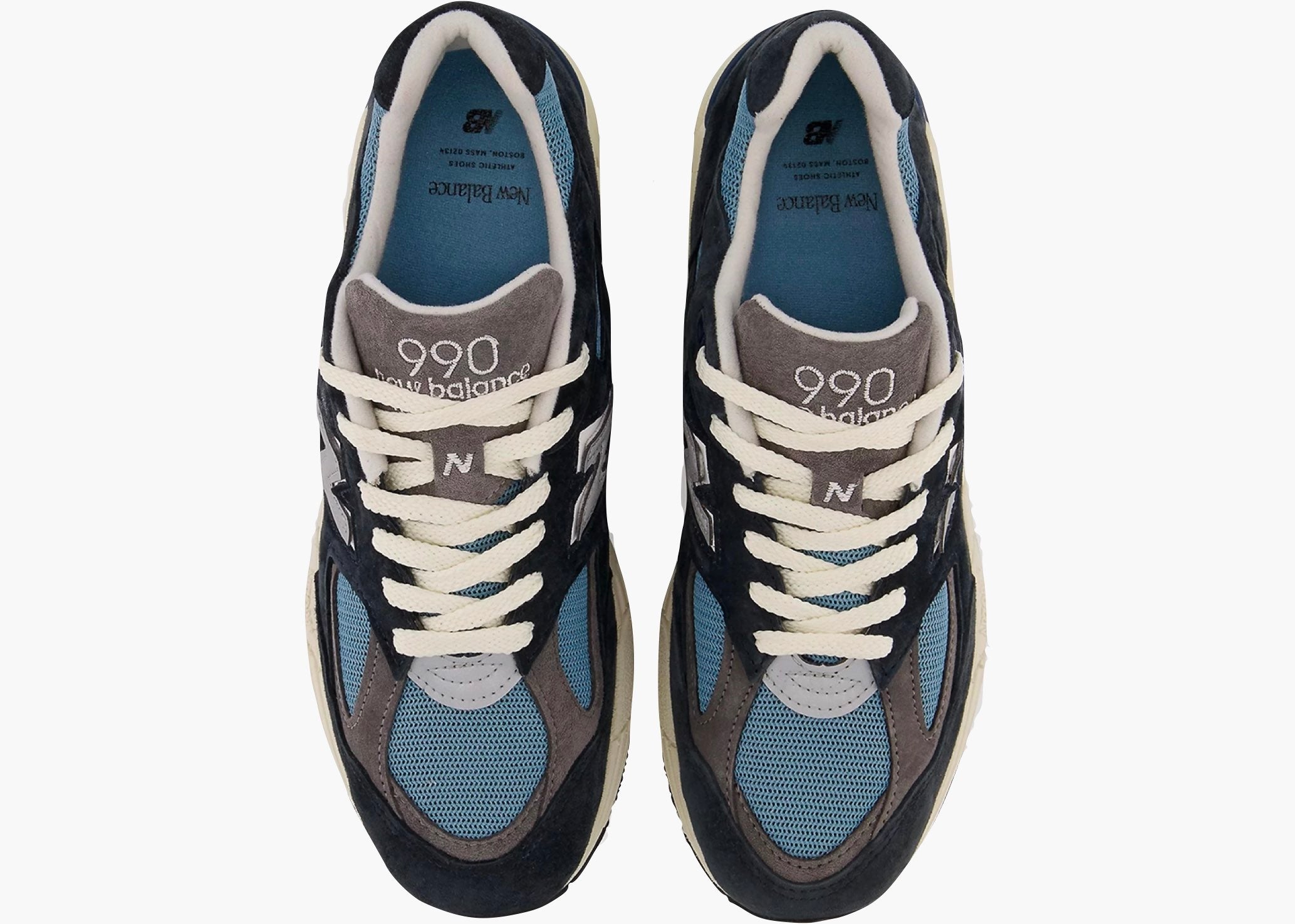 New Balance 990v2 MiUSA Teddy Santis Navy Castlerock Hype clothinga Limited Edition
