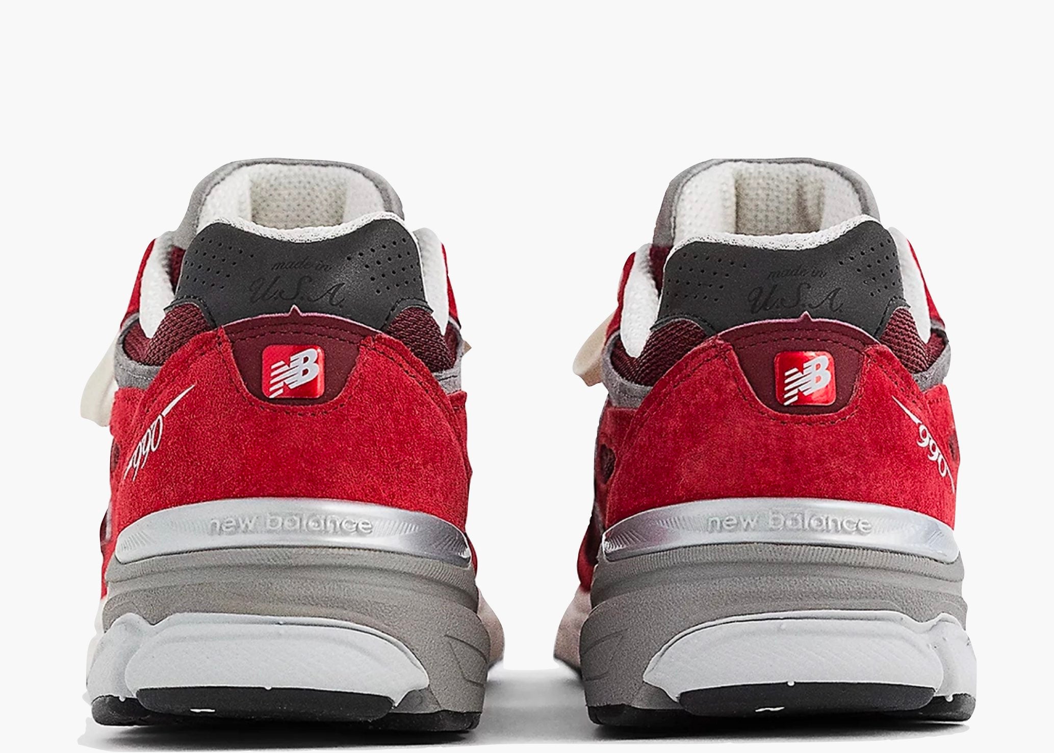 New Balance 990v3 MiUSA Teddy Santis Scarlet Hype Clothinga Limited Edition