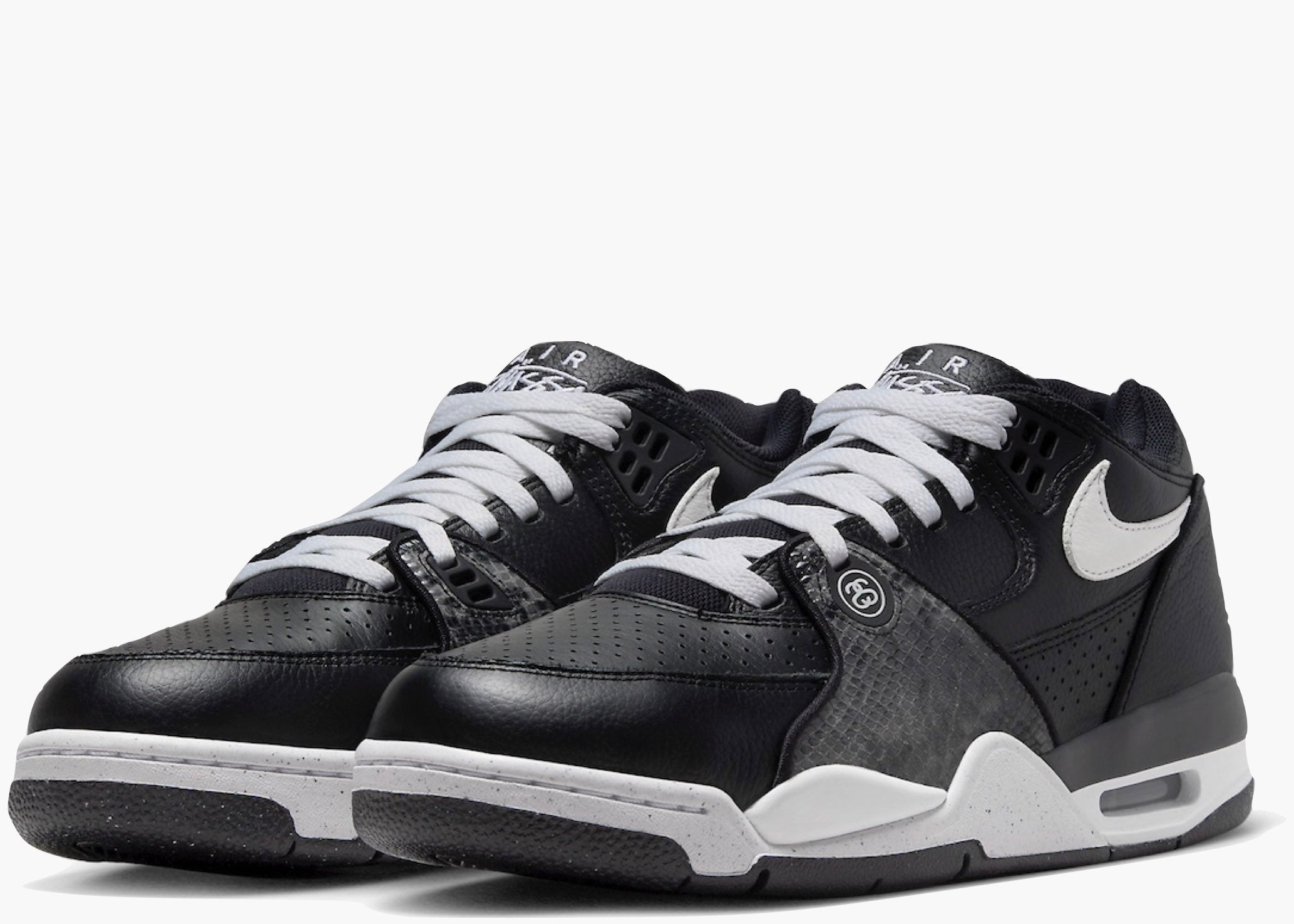 Nike Air Flight 89 Low SP Stussy Black FD6475-001 Hype Clothinga Limited Edition