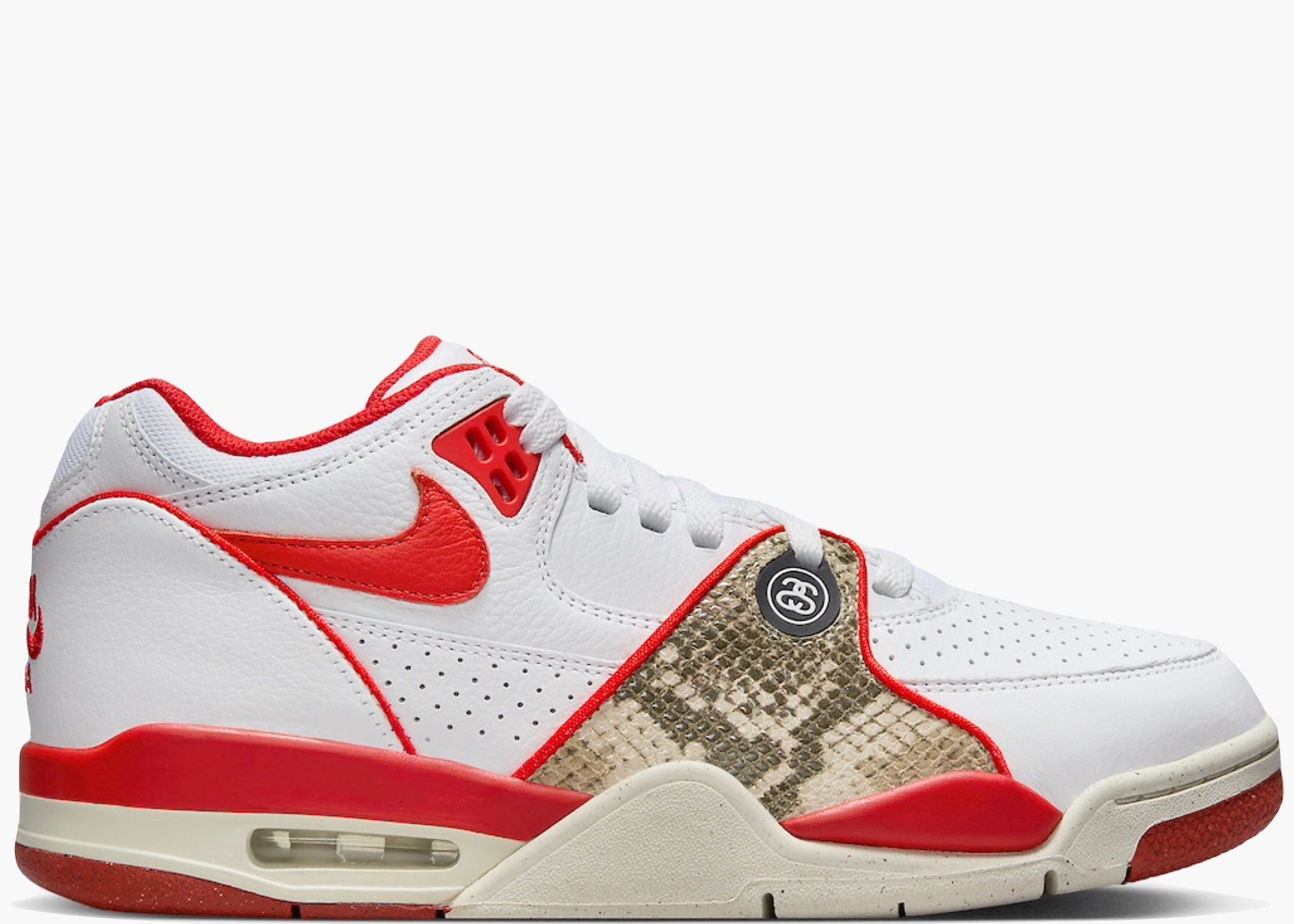 Nike Air Flight 89 Low SP Stussy Habanero Red FD6475-101 Hype Clothinga Limited Edition