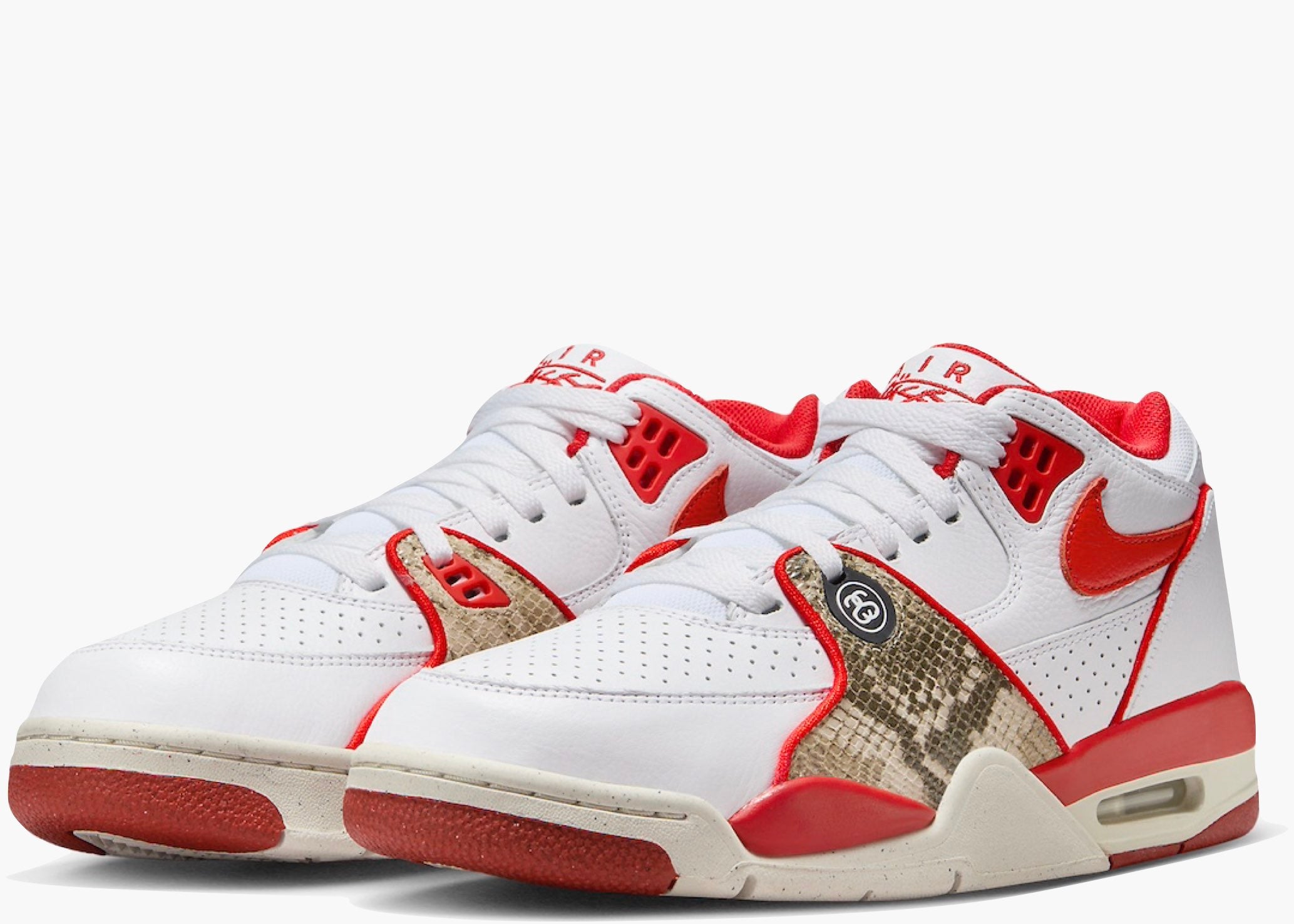 Nike Air Flight 89 Low SP Stussy Habanero Red FD6475-101 Hype Clothinga Limited Edition