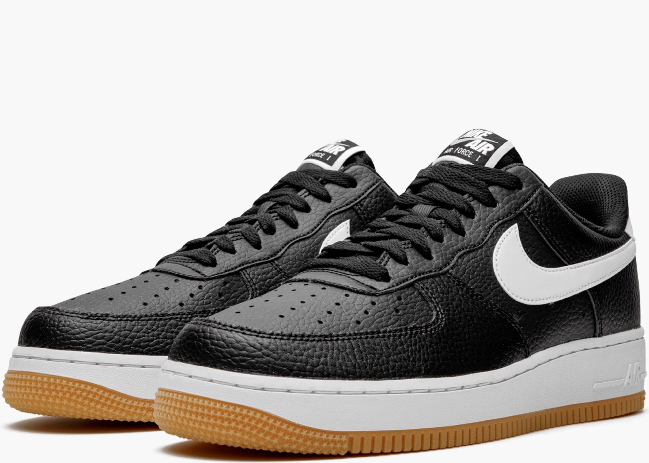 Nike Air Force 1 '07 Black White Gum CI0057-002 Hype Clothinga