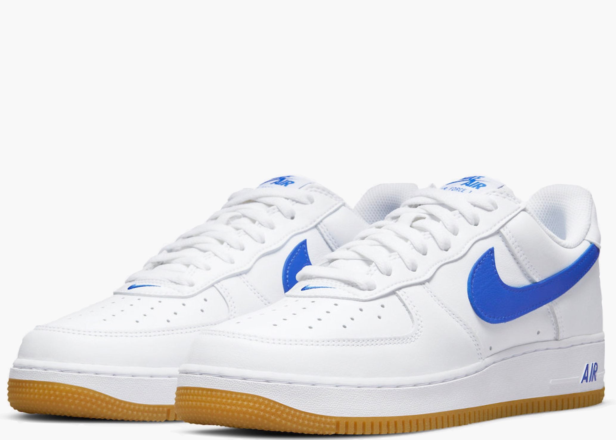 Nike Air Force 1 '07 Low Color of the Month Varsity Royal Gum Hype clothinga Limited Edition