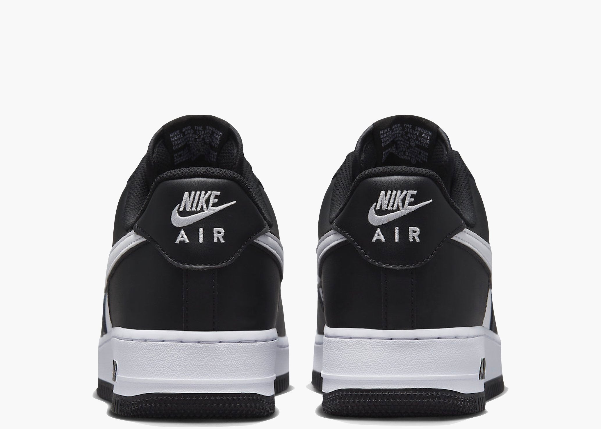 Nike Air Force 1 '07 Low White Swoosh Panda Hype Clothinga Limited Edition