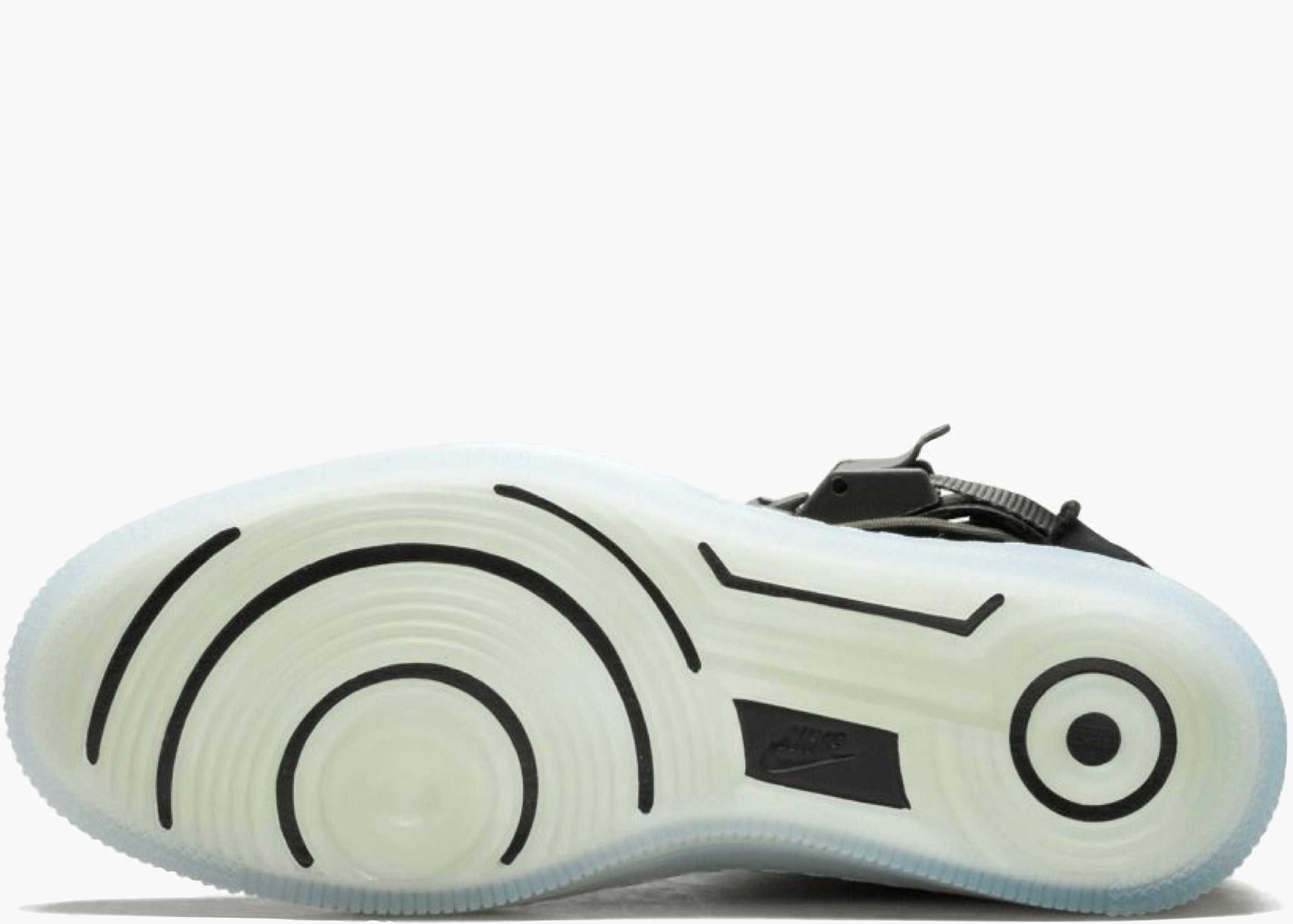 Nike Air Force 1 Downtown Acronym Black Olive 649941-003 Hype Clothinga