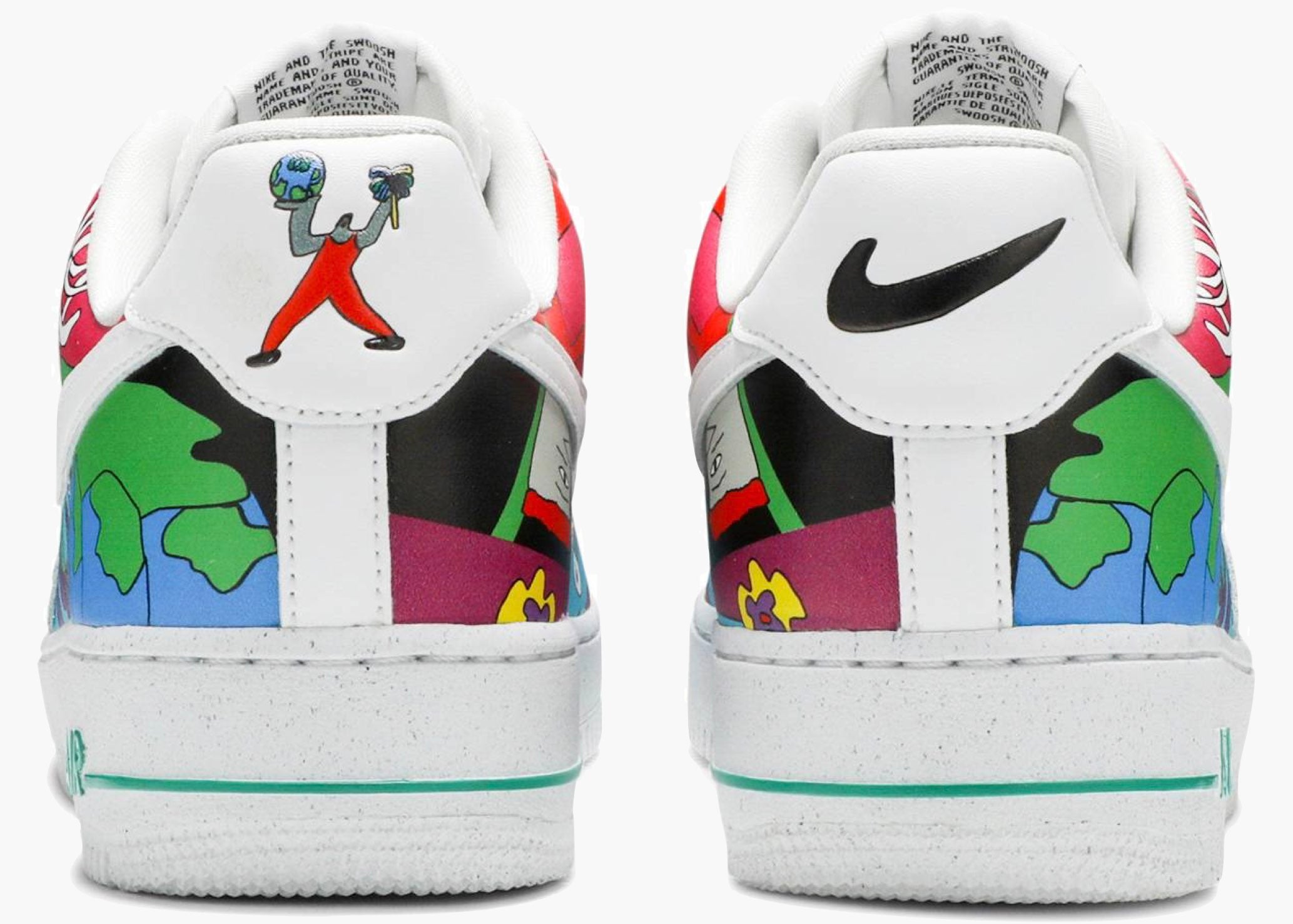 Nike Air Force 1 Flyleather Ruohan Wang CZ3990-900 Hype Clothinga