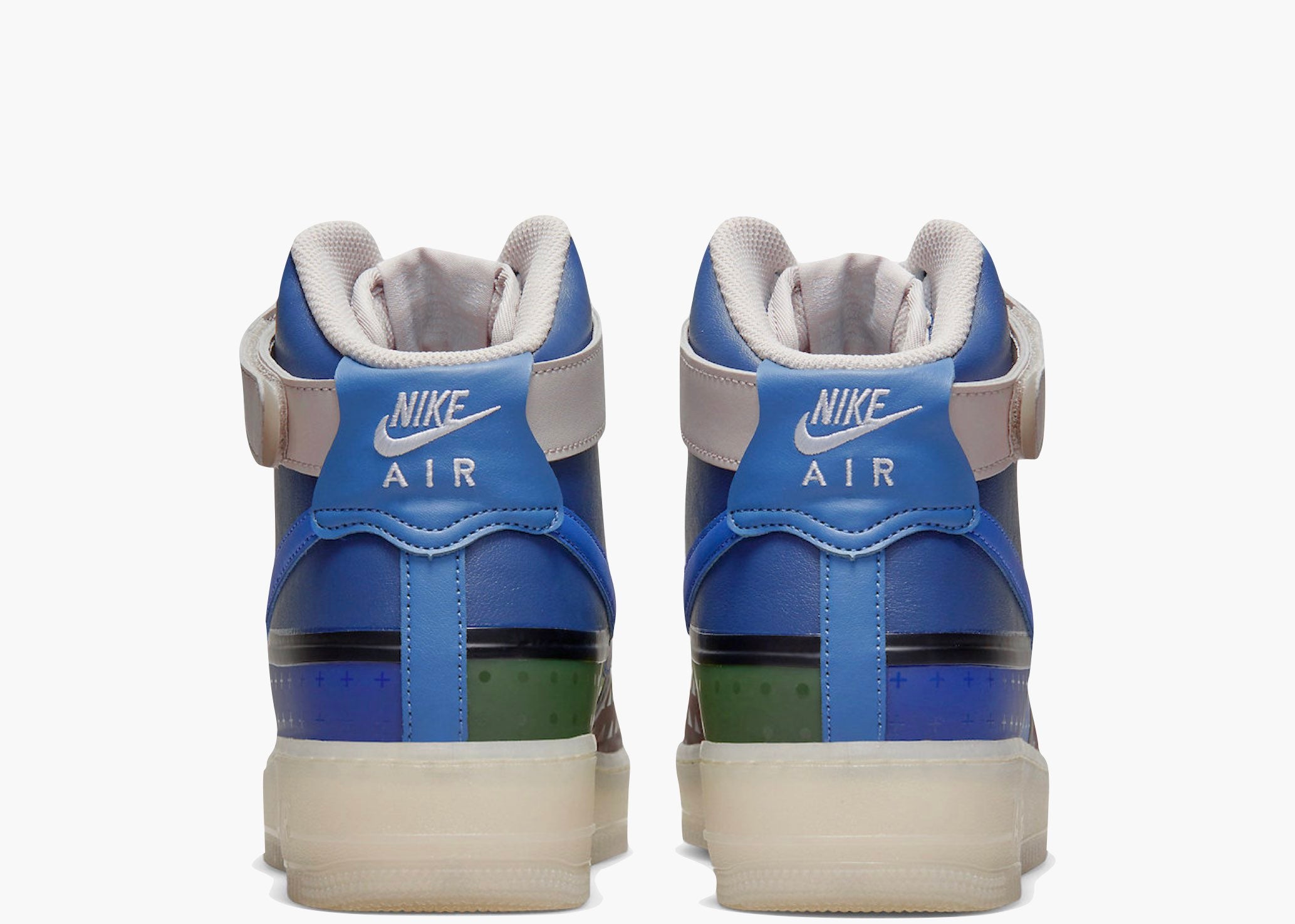 Nike Air Force 1 High '07 Premium Thunder Blue Pink Prime Hype Clothinga Limited Edition.