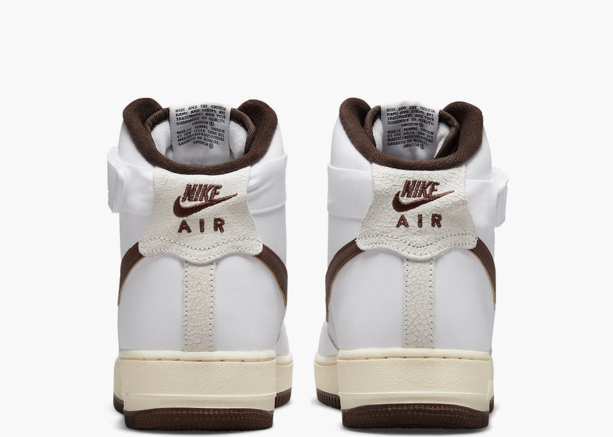 Nike Air Force 1 High '07 Vintage White Light Chocolate Hype clothinga Limited Edition