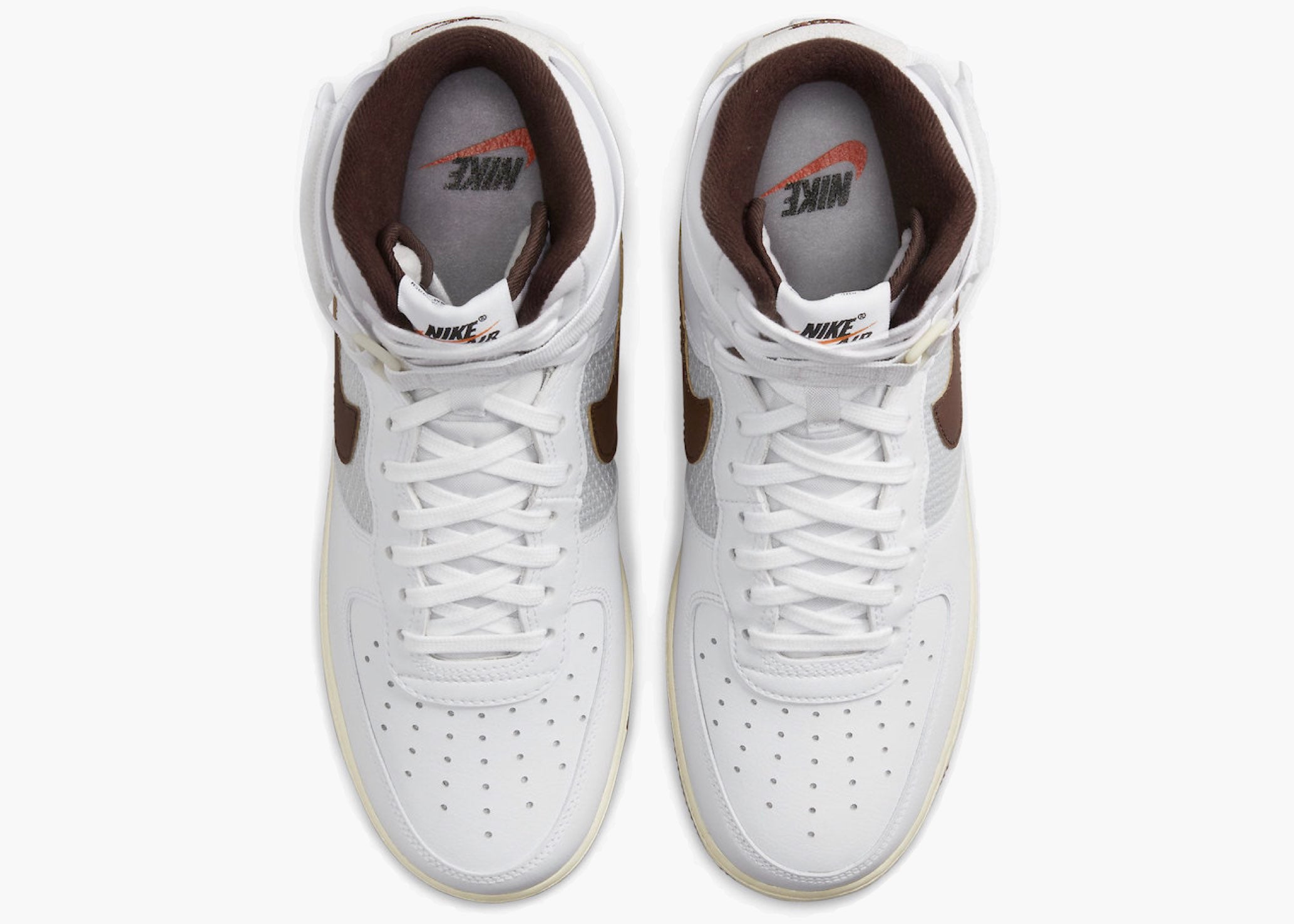 Nike Air Force 1 High '07 Vintage White Light Chocolate Hype clothinga Limited Edition