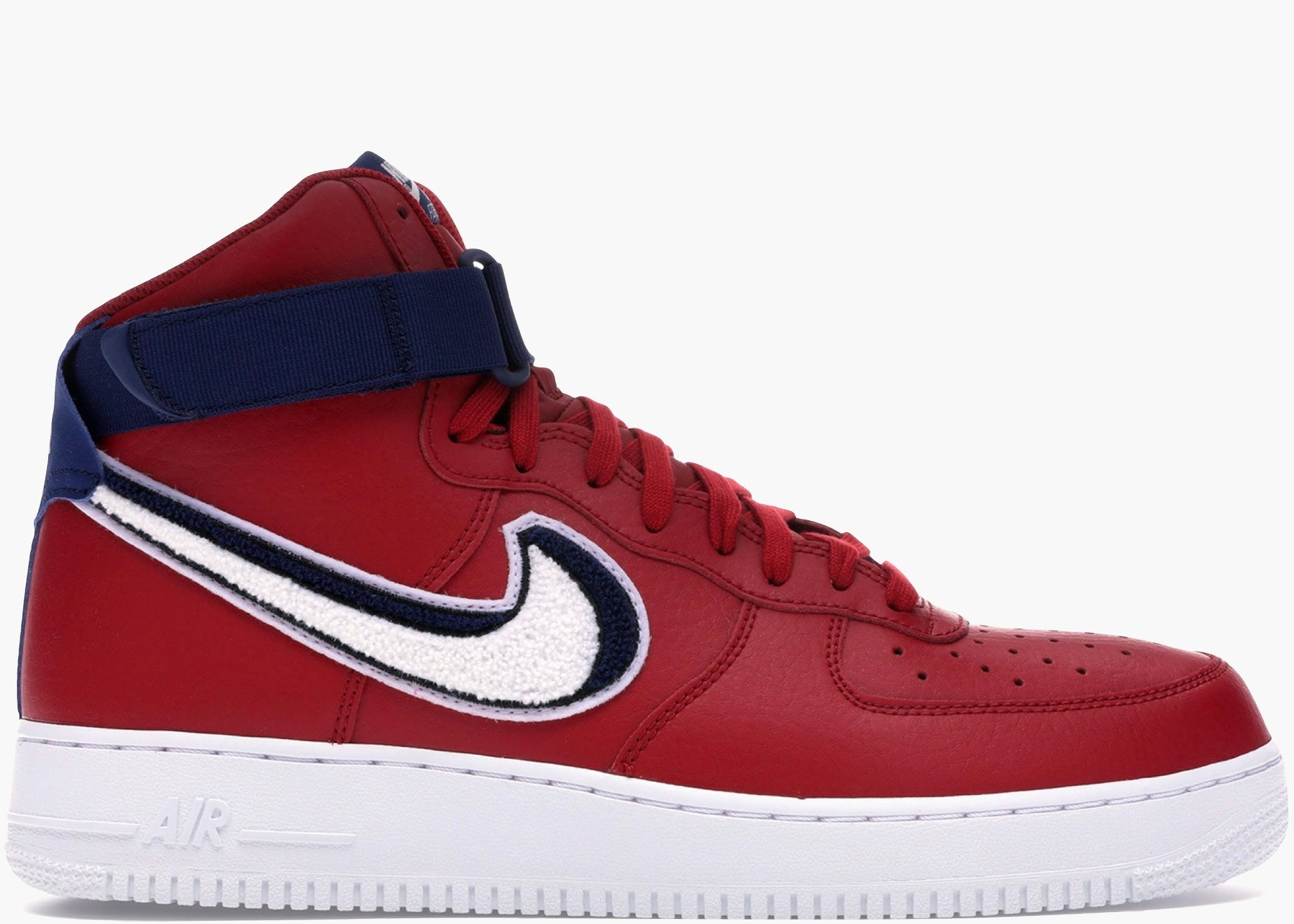 Nike Air Force 1 High 3d Chenille Swoosh 806403-603 Hype Clothinga
