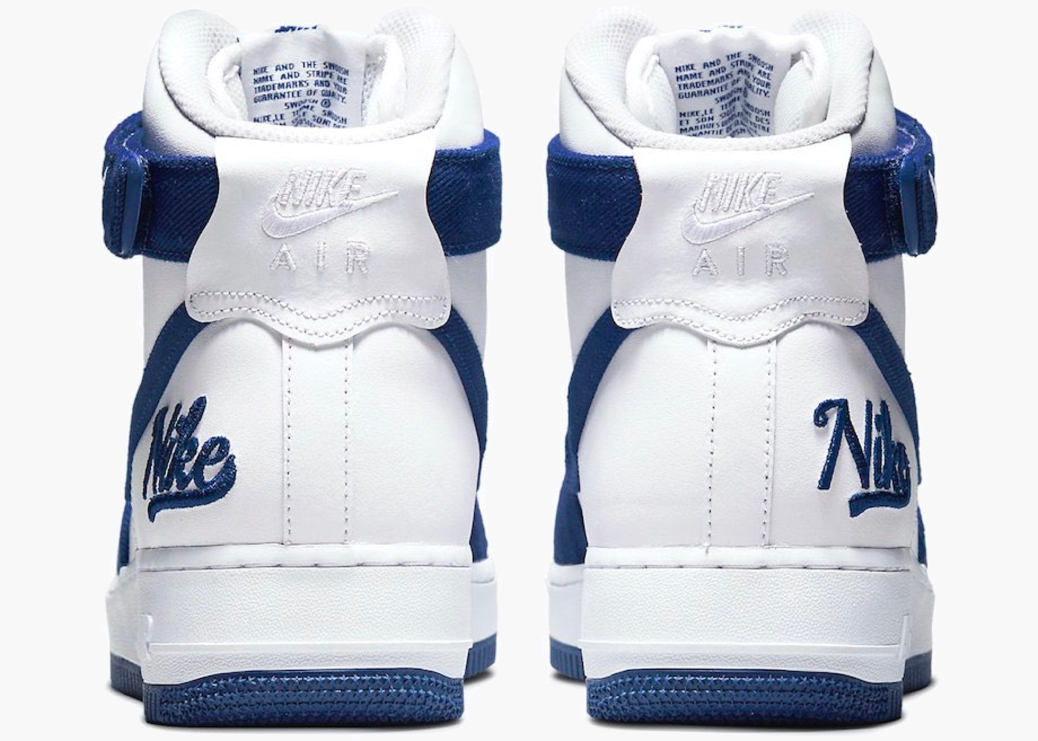 Nike Air Force 1 High EMB Dodgers DC8168-100 Hype Clothinga