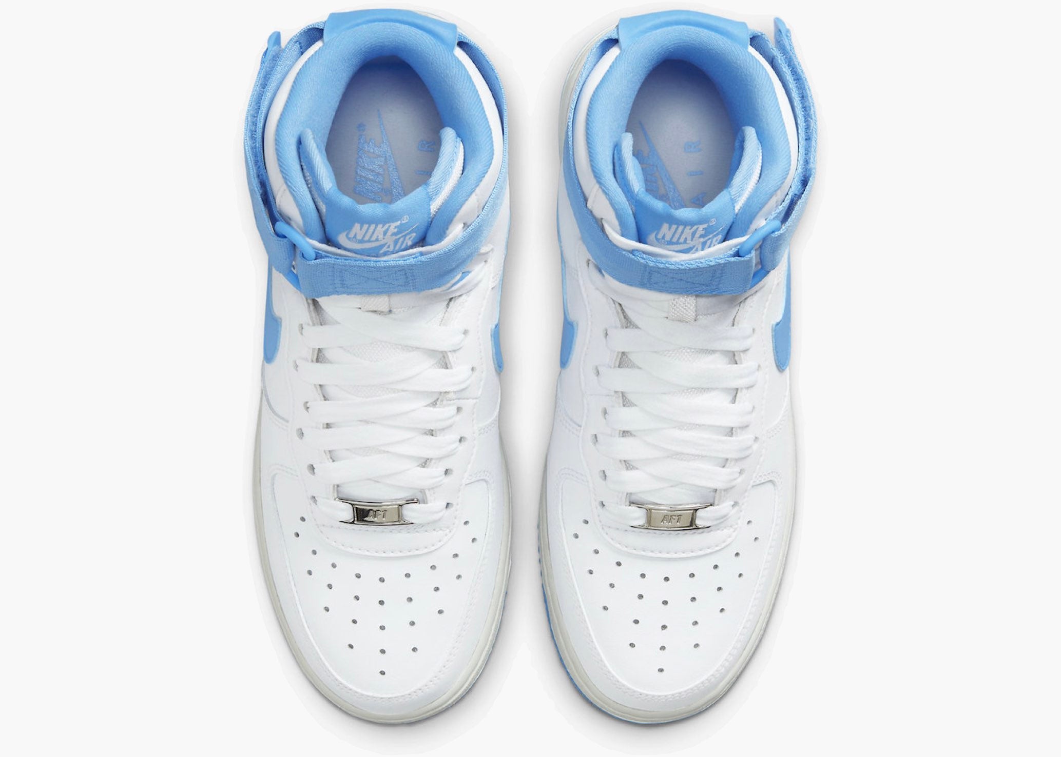 Nike Air Force 1 High OG QS University Blue (W) Hype Clothinga Limited Edition
