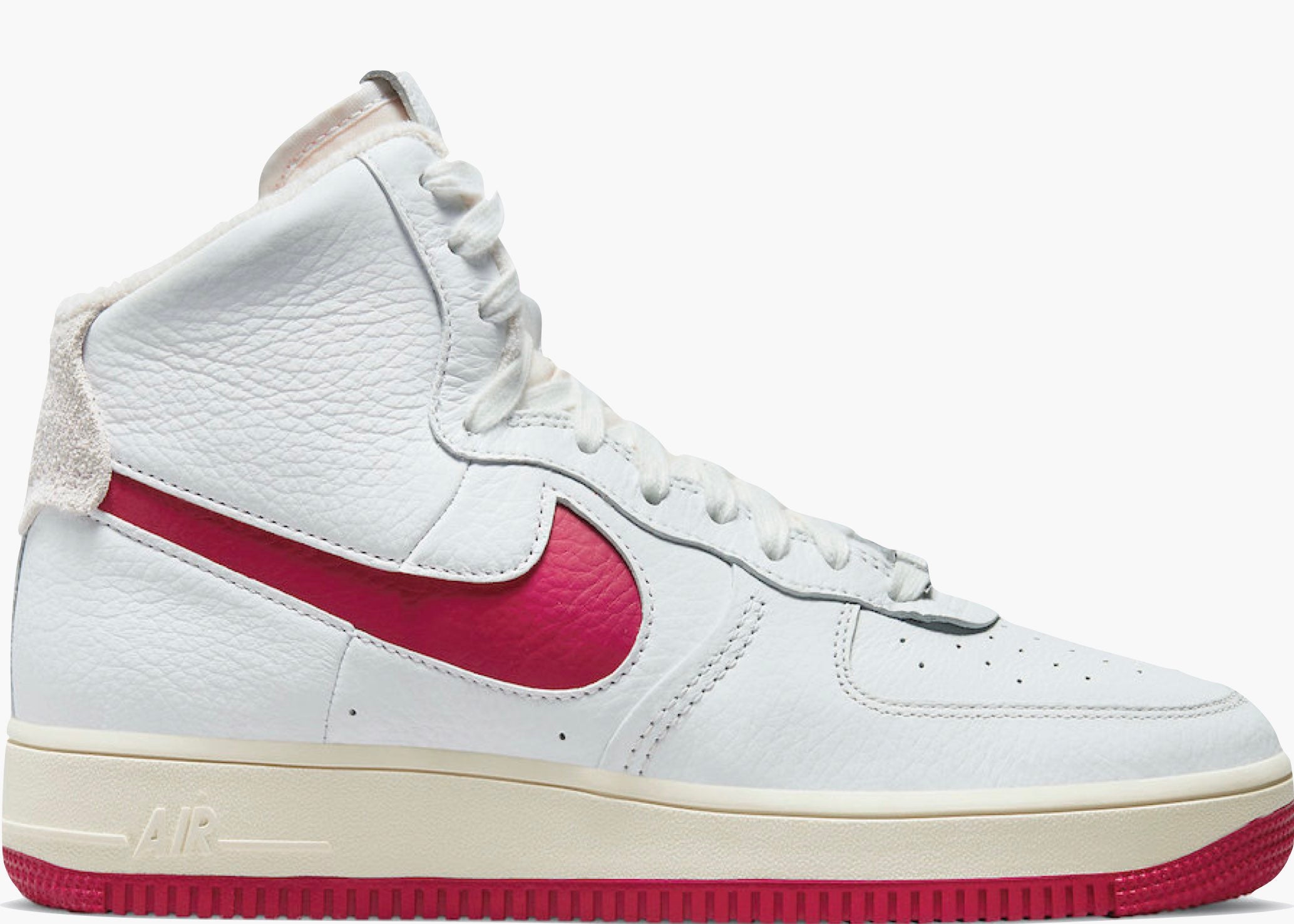 Nike Air Force 1 High Sculpt Summit White Gym Red (W) Hype Clothinga Limited Edition