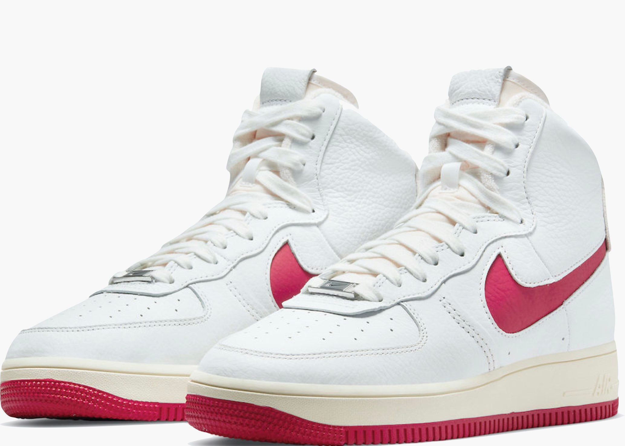 Nike Air Force 1 High Sculpt Summit White Gym Red (W) Hype Clothinga Limited Edition