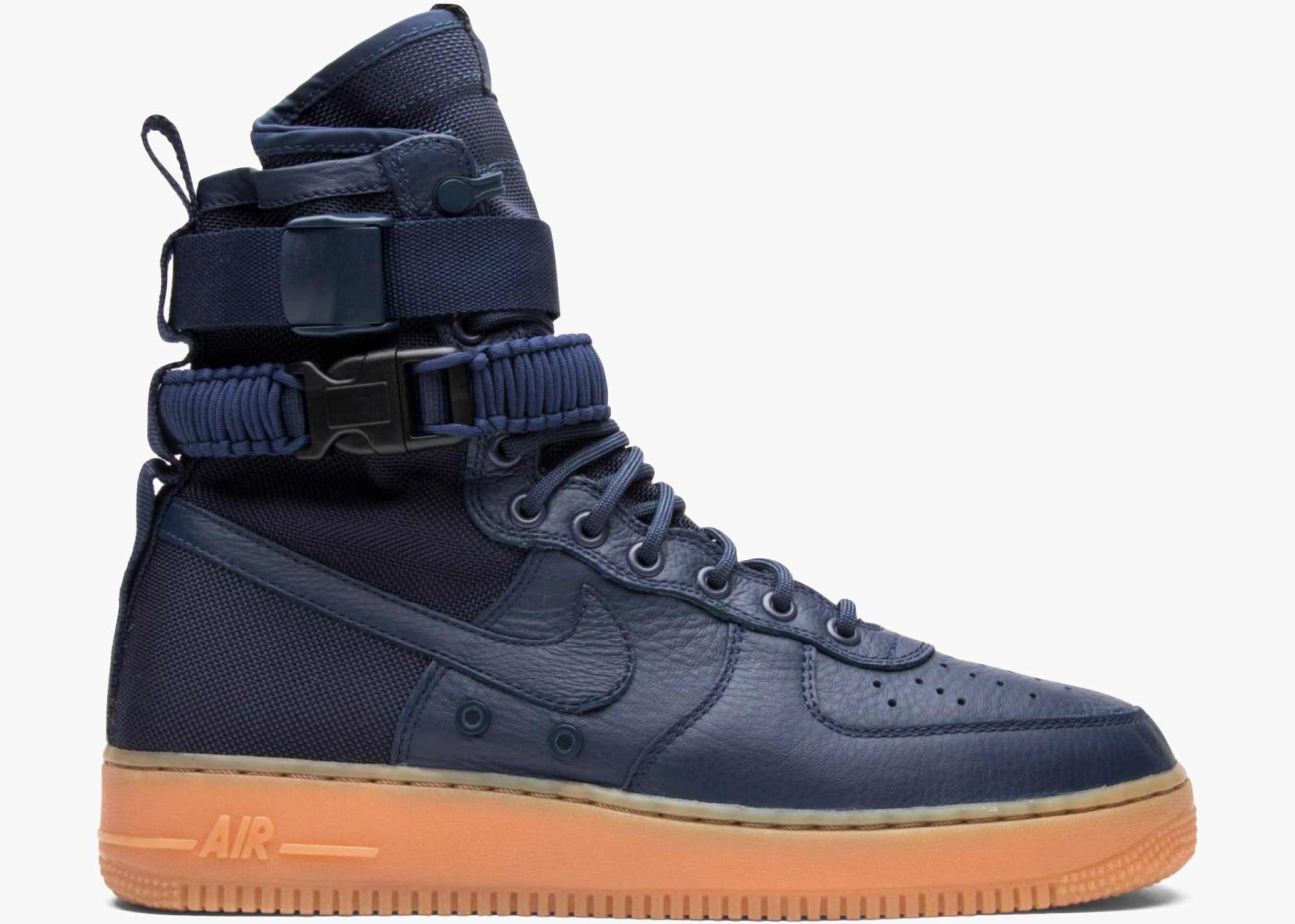 Nike Air Force 1 High Sf Navy Gum 864024-400 Hype Clothinga