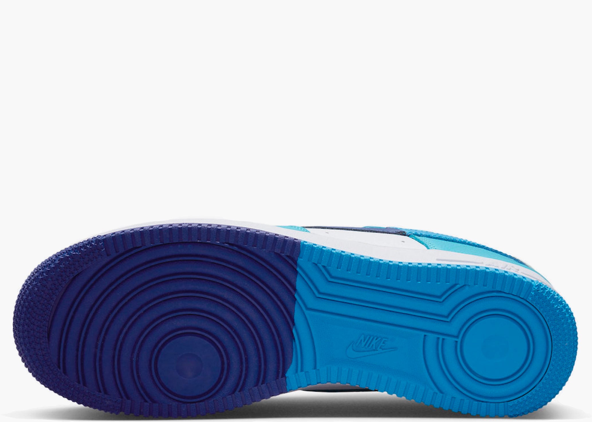 Nike Air Force 1 Low '07 LV8 Split Light Photo Blue Deep Royal DZ2522-100 Hype Clothinga Limited Edition