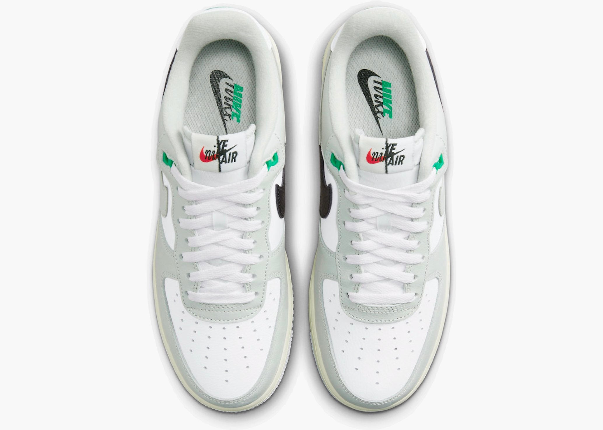 Nike Air Force 1 Low '07 LV8 Split Light Silver DZ2522-001 Hype Clothinga Limited Edition