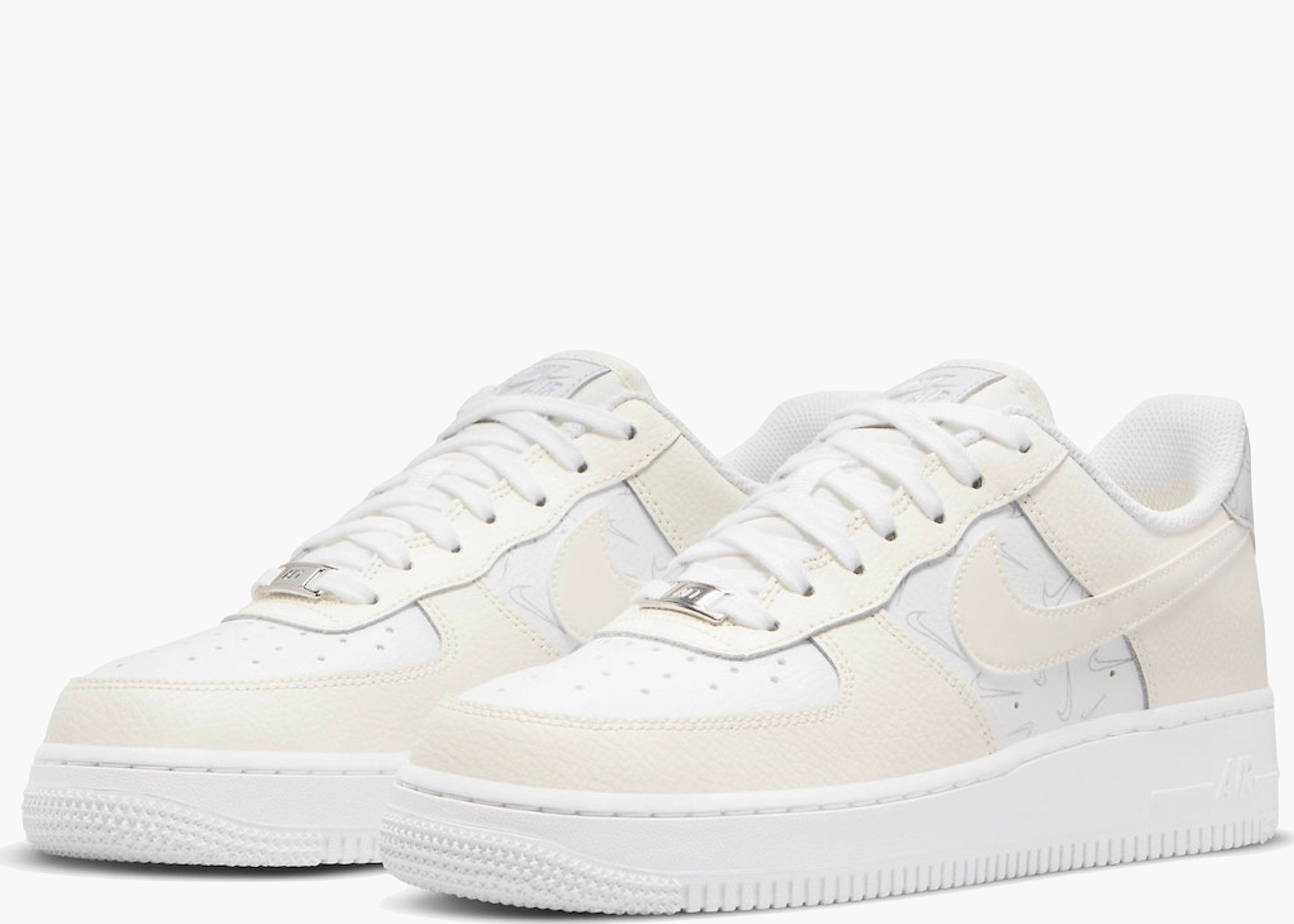 Nike Air Force 1 Low '07 Mini Checks Sail Pure Platinum (W) DR7857-100 Hype Clothinga Limited Edition
