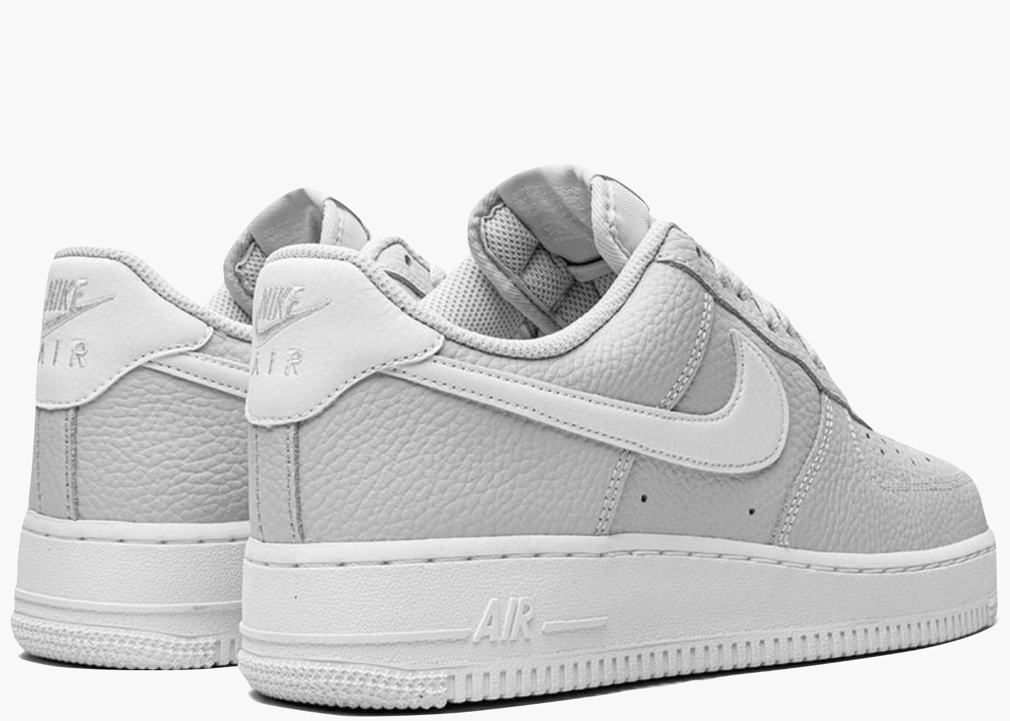 Nike Air Force 1 Low 07 Pebbled Pure Platinum Hype Clothinga Limited Edition