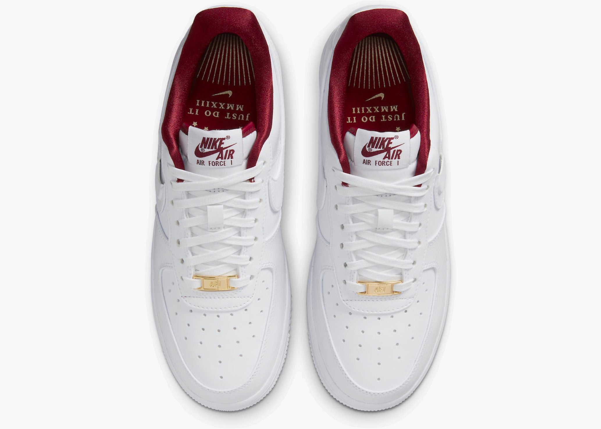 Nike Air Force 1 Low '07 SE Just Do It Summit White Team Red (W) Hype Clothinga Limited Edition