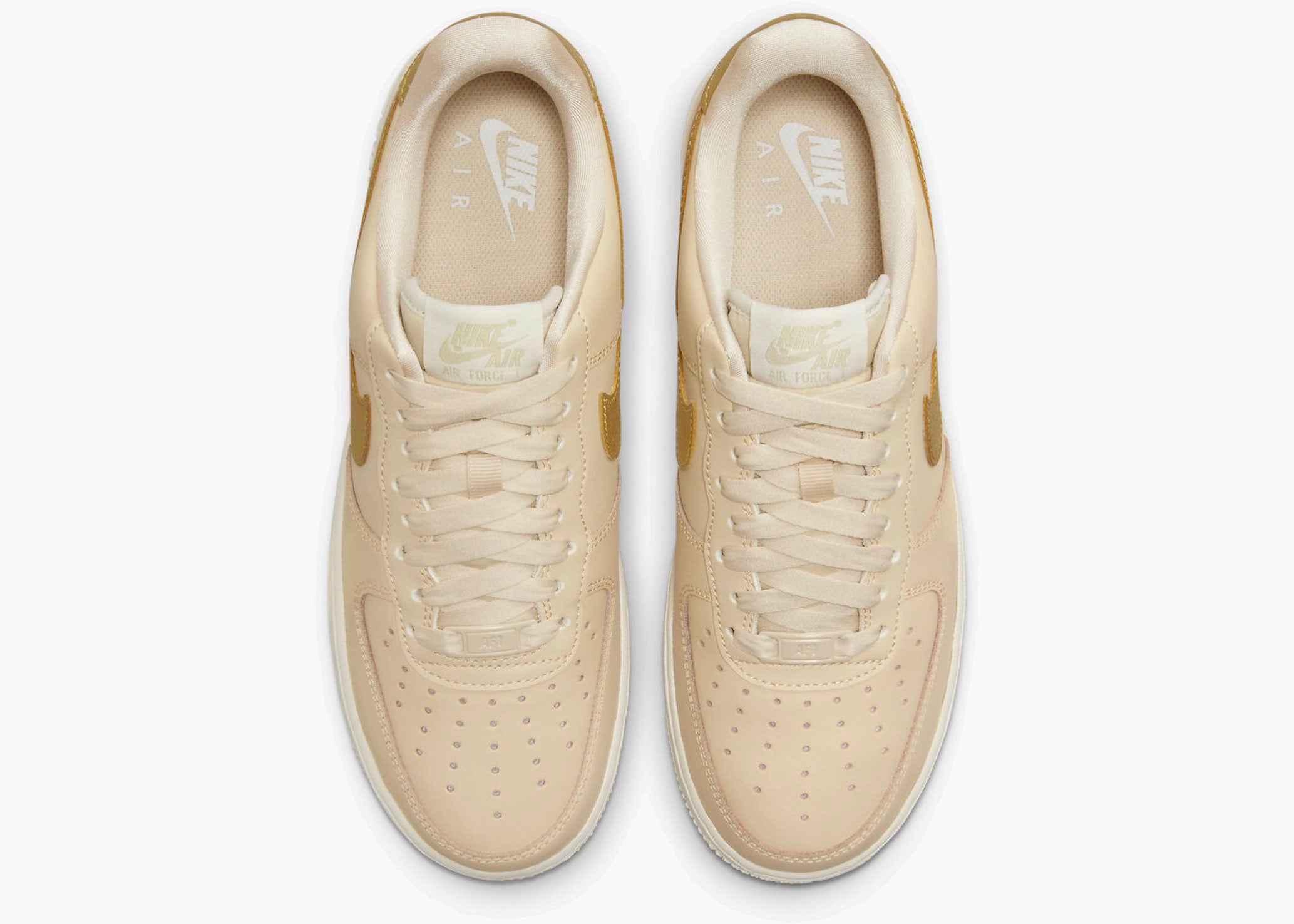 Nike Air Force 1 Low '07 Sanddrift Metallic Gold (W)  DQ7569-102 Hype Clothinga Limited Edition