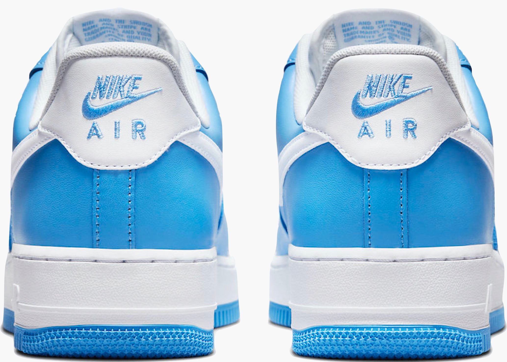 Nike Air Force 1 Low '07 University Blue White Hype Clothinga Limited Edition