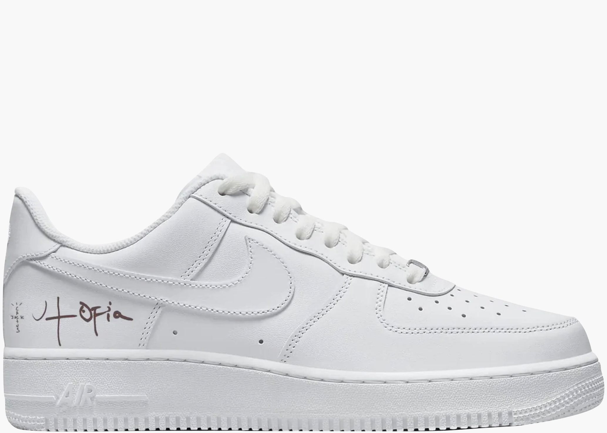 Nike Air Force 1 Low '07 White (Travis Scott Cactus Jack Utopia Edition) CW2288-111/TSUT-AF01 Hype Clothinga Limited Edition