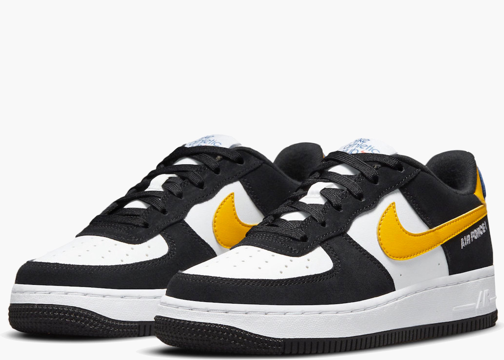 Nike Air Force 1 Low Athletic Club Black University Gold (GS) DH9597-002 Hype Clothinga Limited Edition.