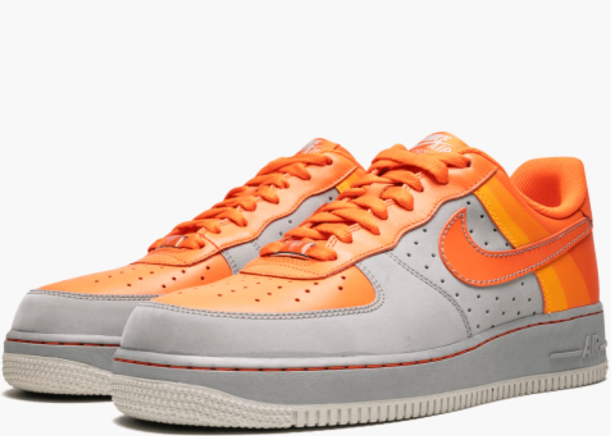 Nike Air Force 1 Low Barkley Pack Stealth Orange 317295-081 Hype Clothinga