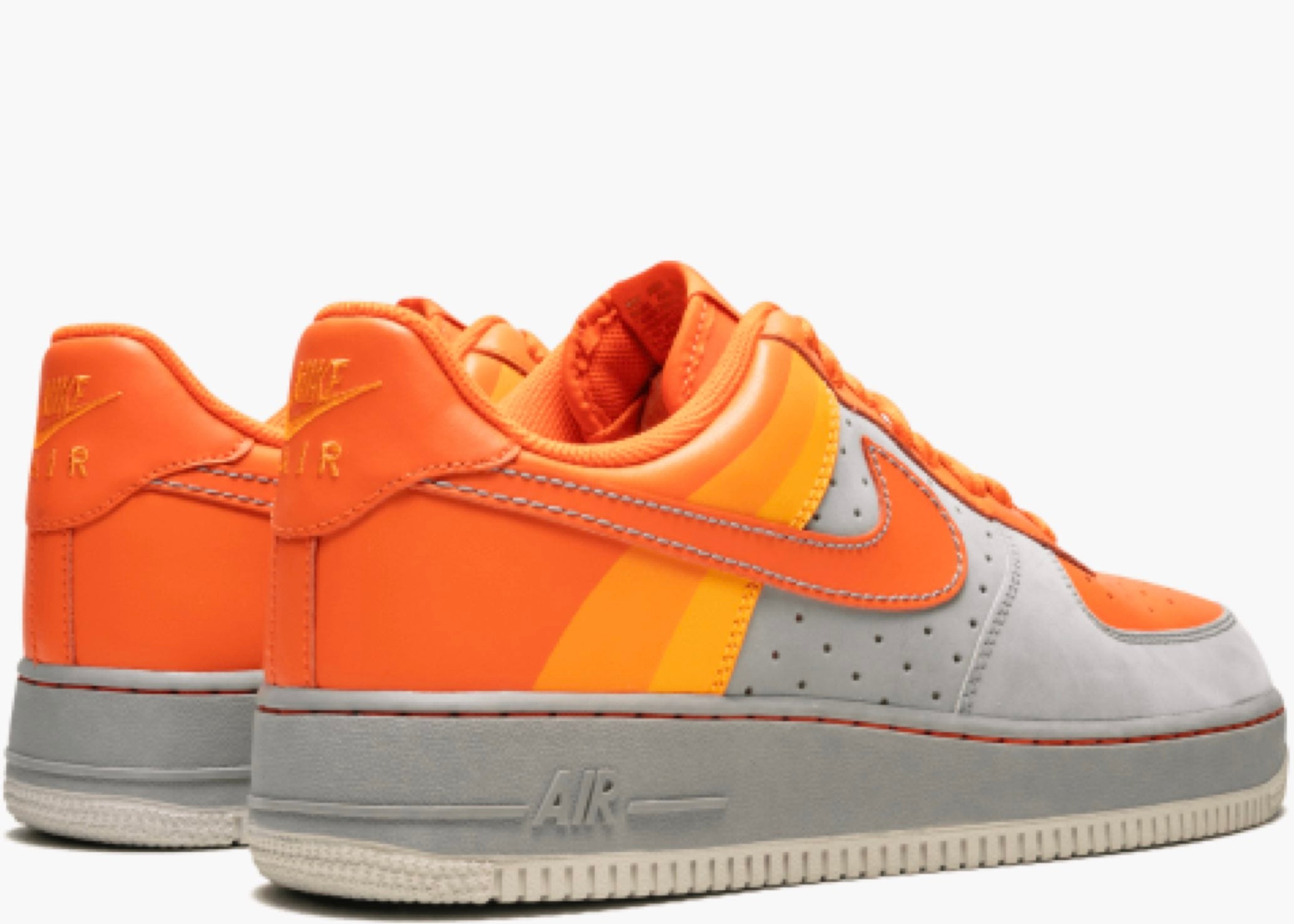 Nike Air Force 1 Low Barkley Pack Stealth Orange 317295-081 Hype Clothinga