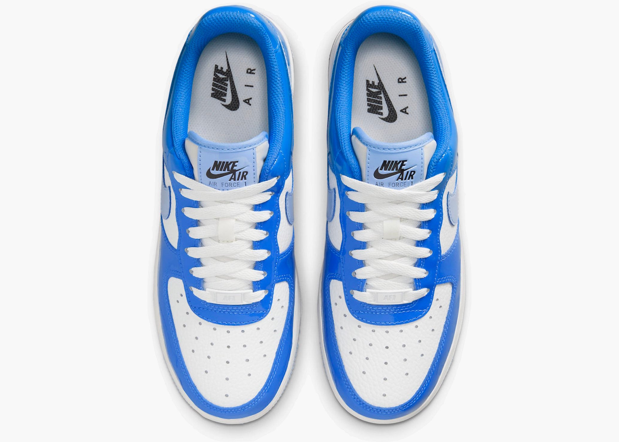 Nike Air Force 1 Low Blue Patent (W)  FJ4801-400 Hype Clothinga Limited Edition