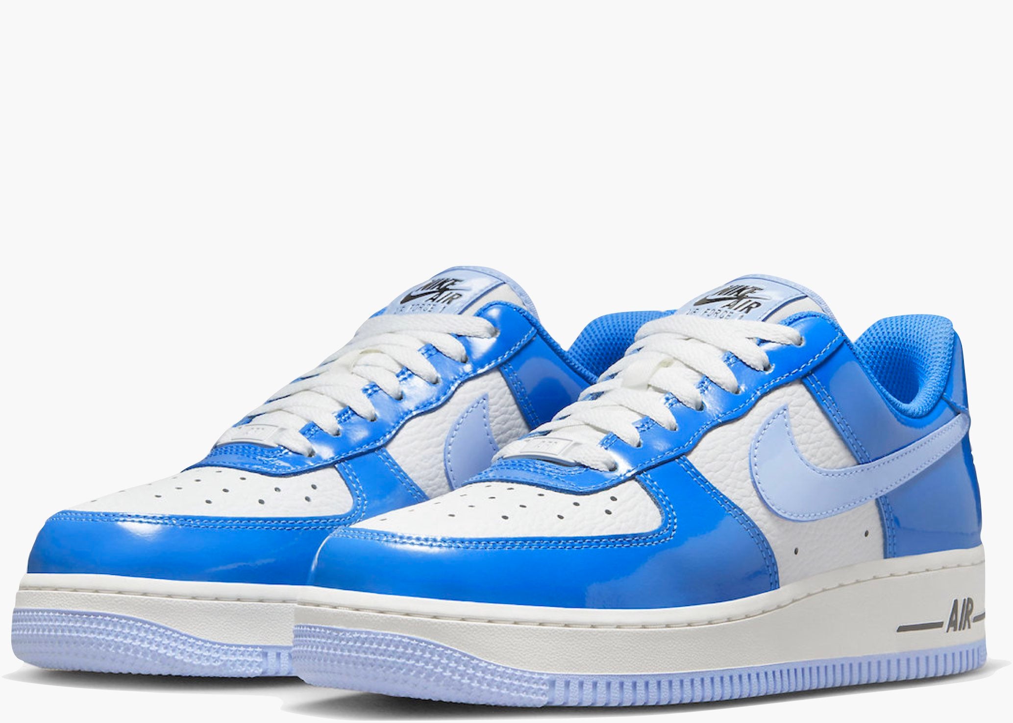 Nike Air Force 1 Low Blue Patent (W)  FJ4801-400 Hype Clothinga Limited Edition