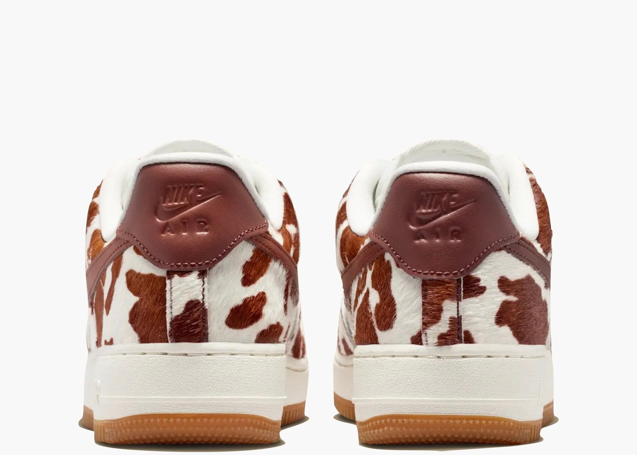 Nike Air Force 1 Low Cow Print Field Brown (W) IO0442-200 Hype Clothinga Limited Edition