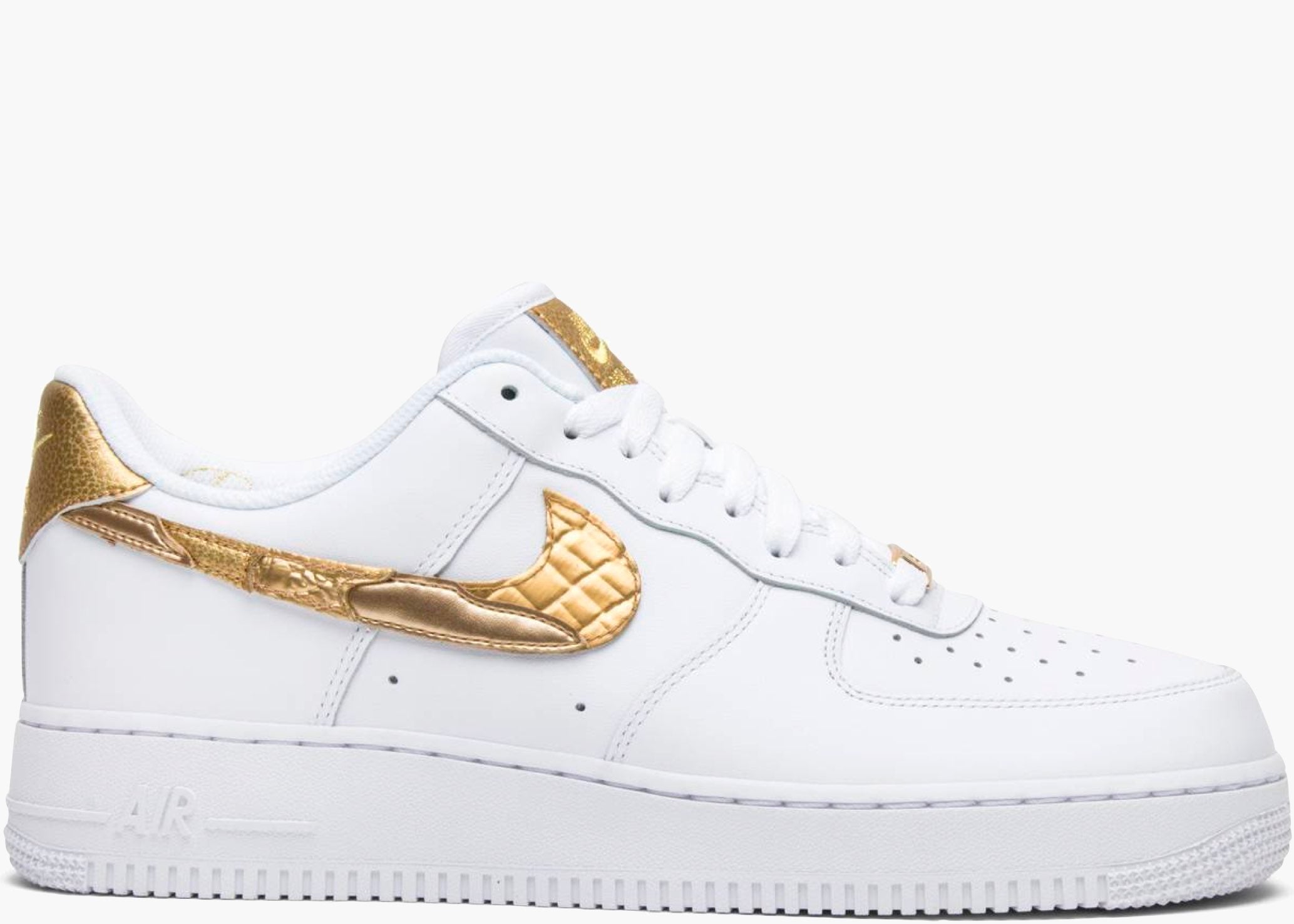 Nike Air Force 1 Low Cr7 Golden Patchwork AQ0666-100 Hype Clothinga