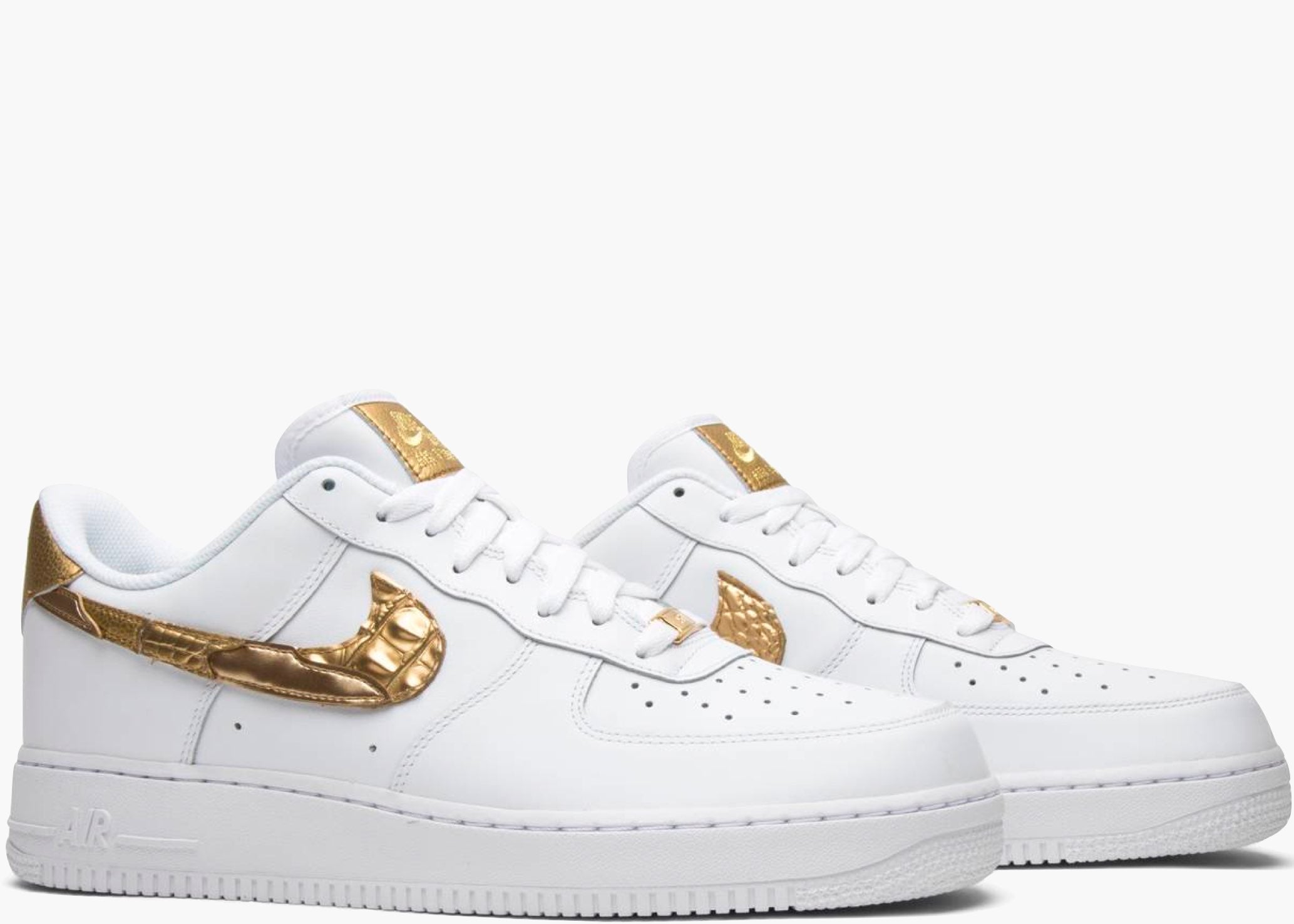 Nike Air Force 1 Low Cr7 Golden Patchwork AQ0666-100 Hype Clothinga