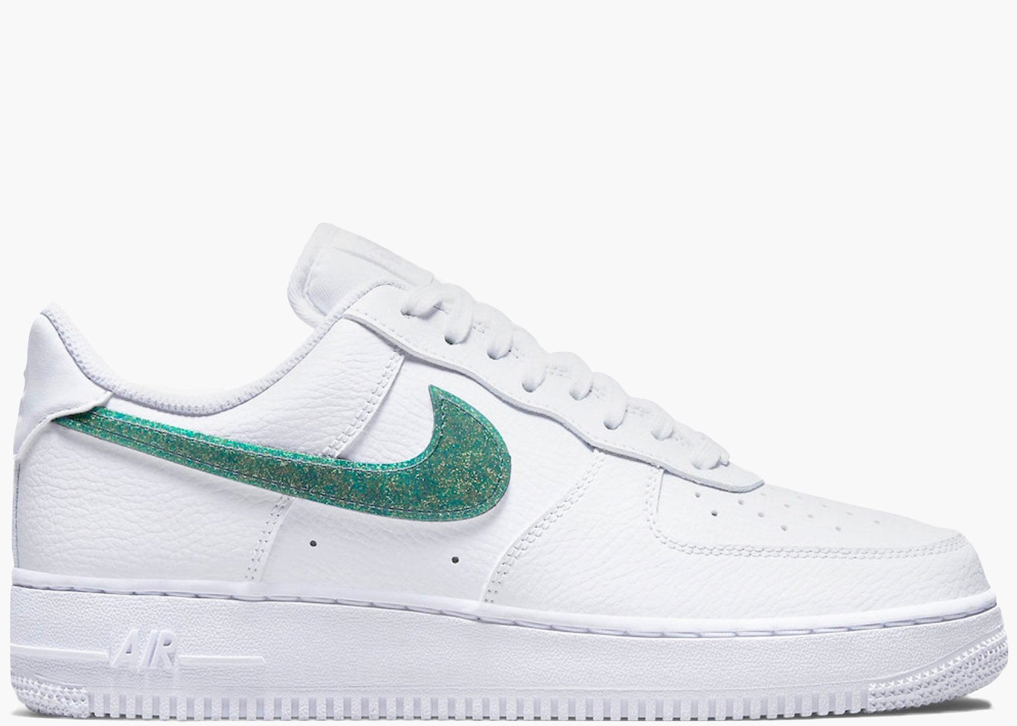 Nike Air Force 1 Low Glitter Swoosh Green (W)