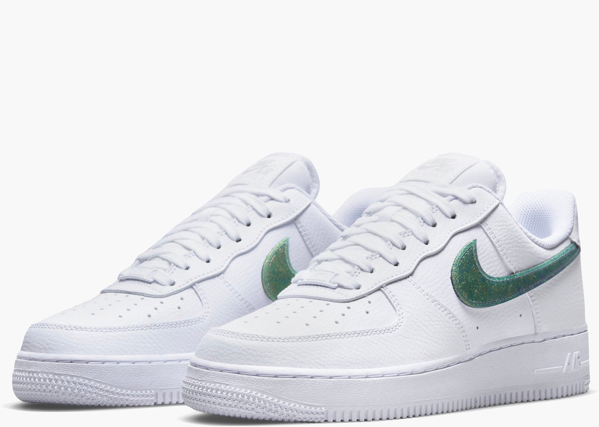 Nike Air Force 1 Low Glitter Swoosh Green (W)
