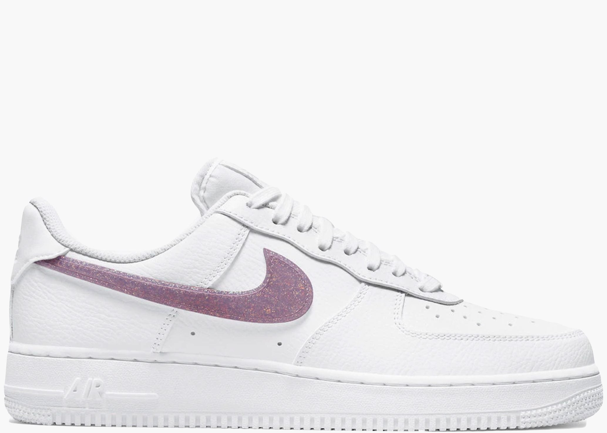 Nike Air Force 1 Low Glitter Swoosh Purple (W) Hype Clothinga Limited Edition