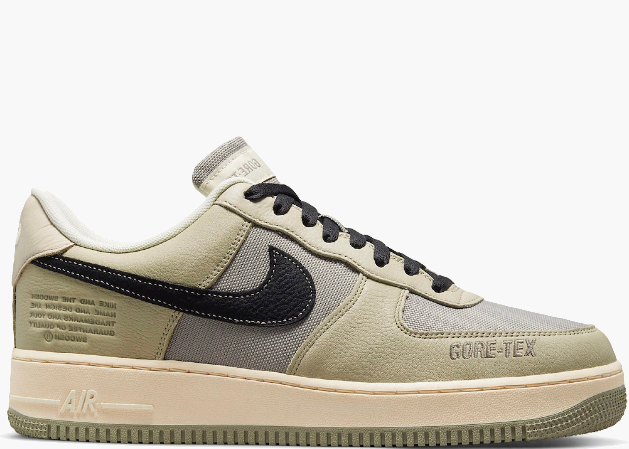 Nike Air Force 1 Low Gore-Tex Olive Black Hype Clothinga Limited Edition