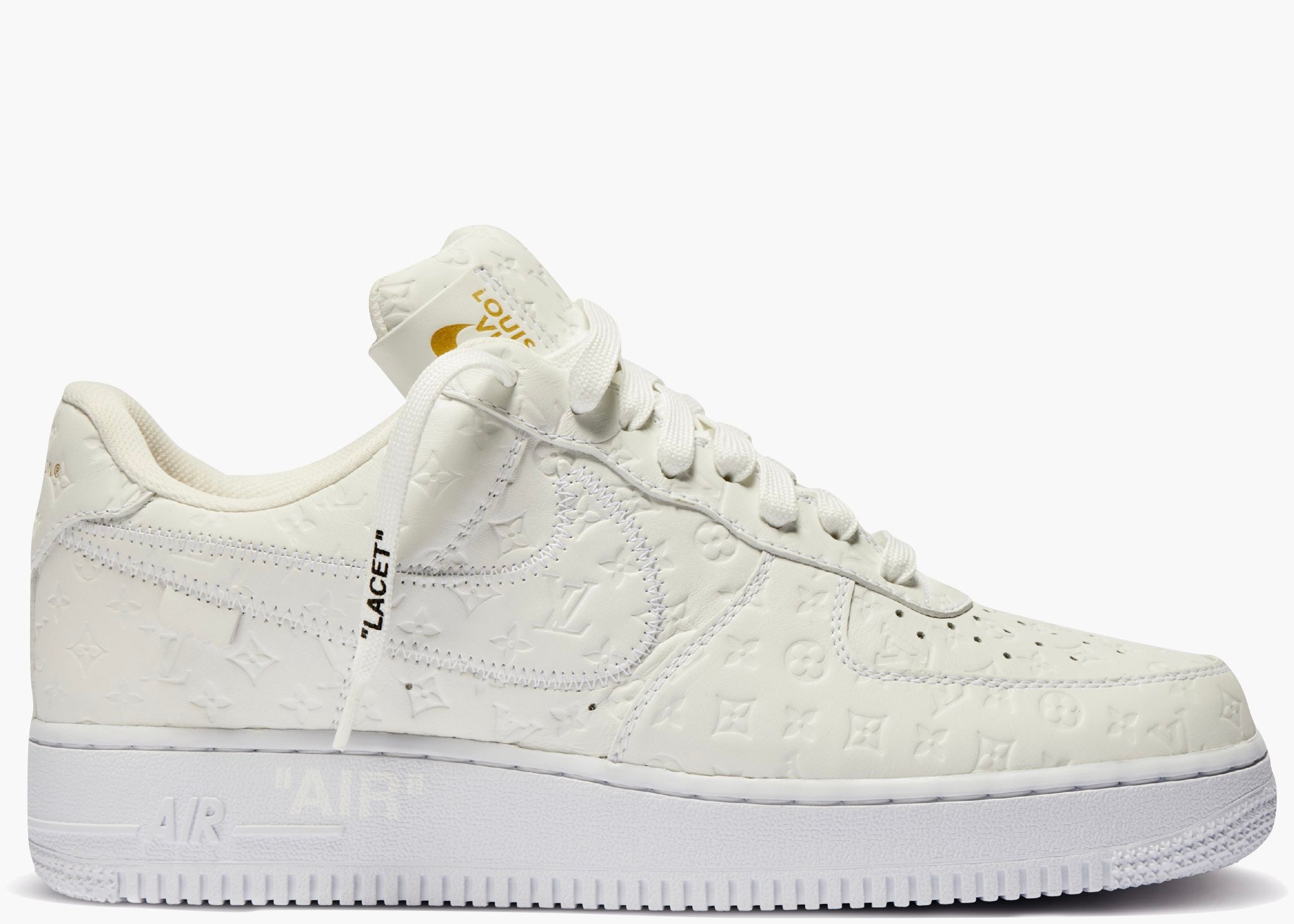 Nike Air Force 1 Low Louis Vuitton By Virgil Abloh White | Hype Clothinga