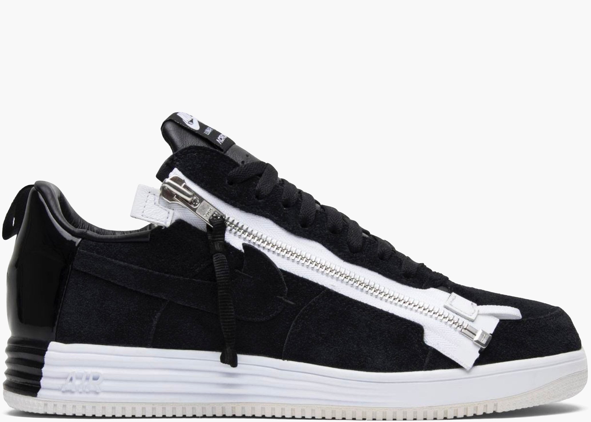 Nike Air Force 1 Low Lunar Acronym Black White 698699-001 Hype Clothinga