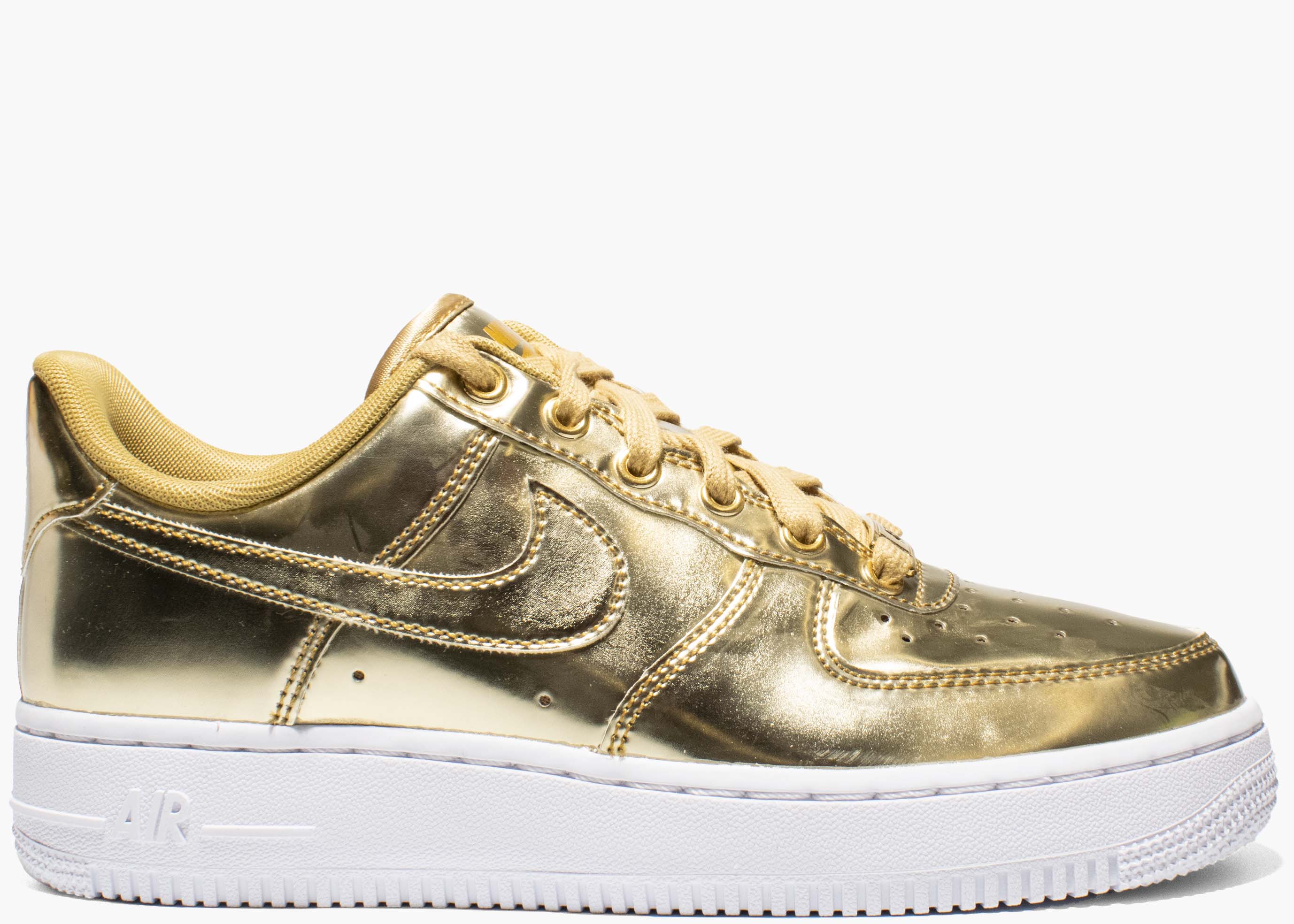 Nike Air Force 1 Low Metallic Gold (w) CQ6566-700 Hype Clothinga Limited Edition