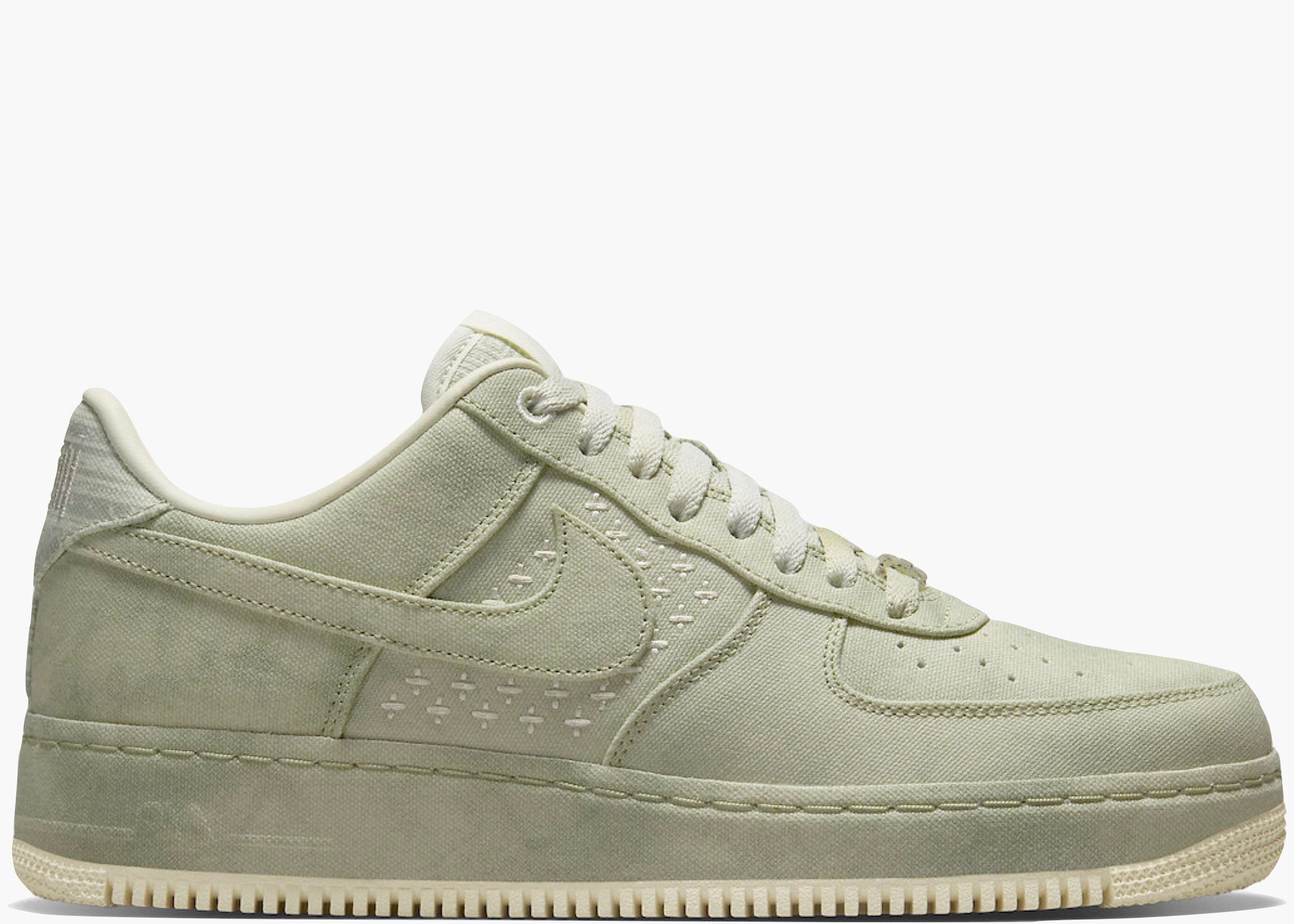 Nike Air Force 1 Low NAI-KE Olive Canvas Hype Clothinga Limited Edition