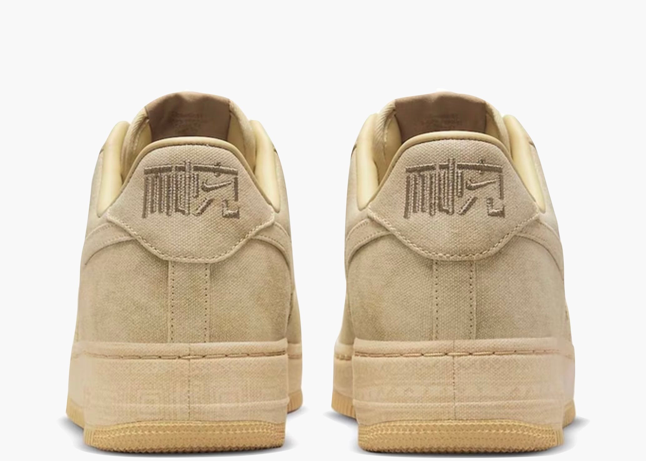 Nike Air Force 1 Low NAI-KE Tan Canvas Hype Clothinga Limited Edition