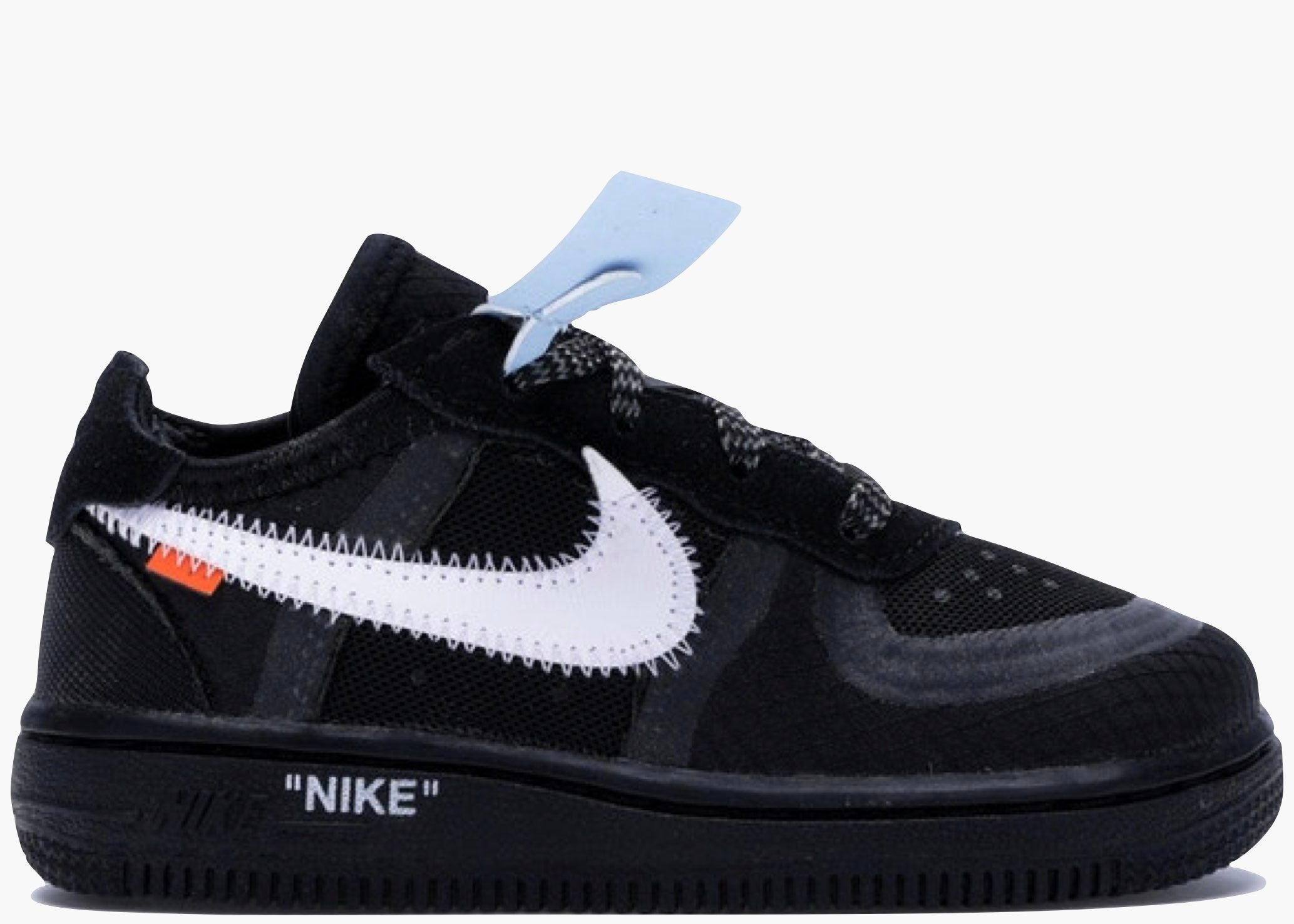 Nike Air Force 1 Low Off-White Black White (TD) BV0853-001 Hype Clothinga