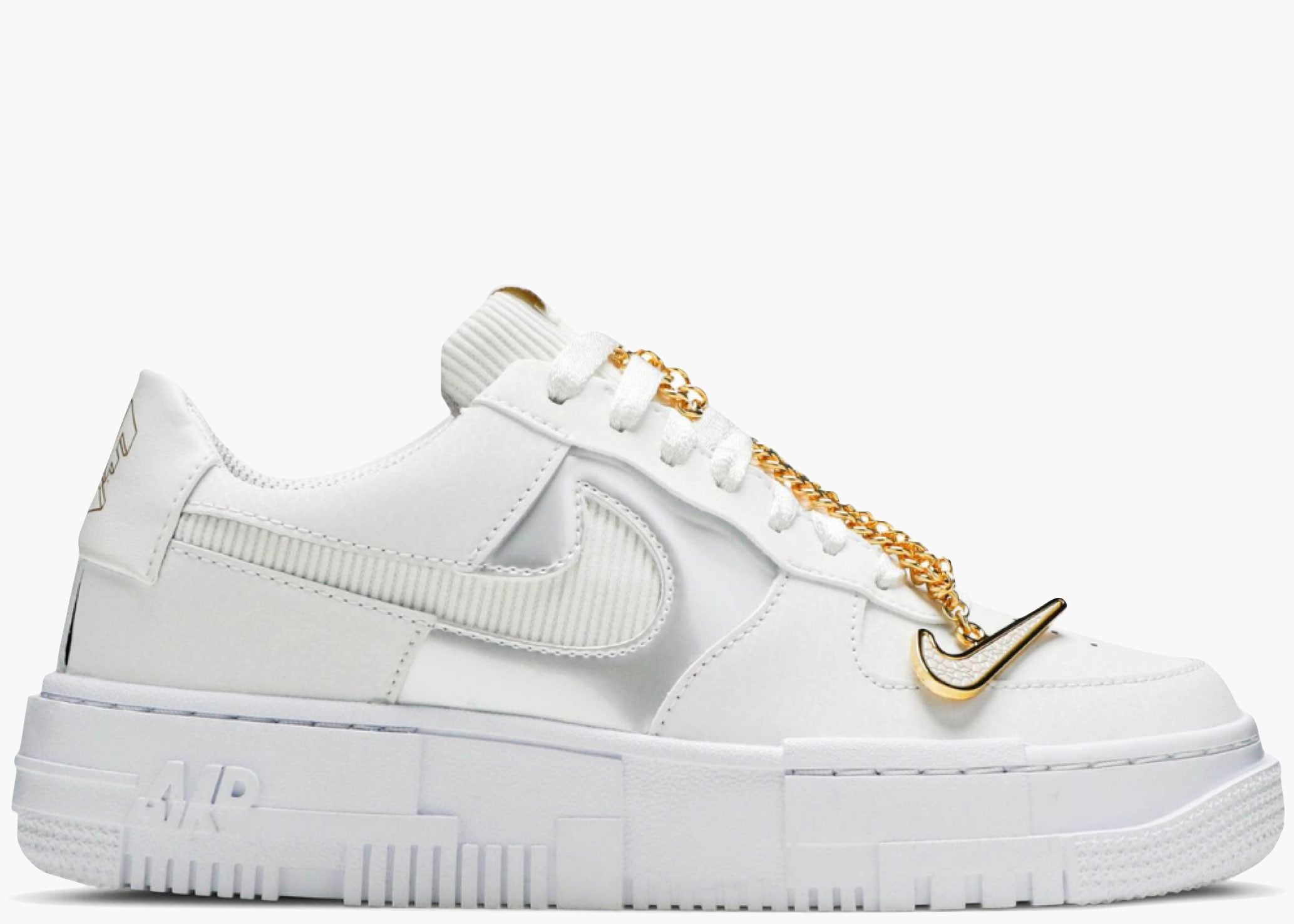 Nike Air Force 1 Low Pixel Summit White (w) DC1160-100 Hype Clothinga