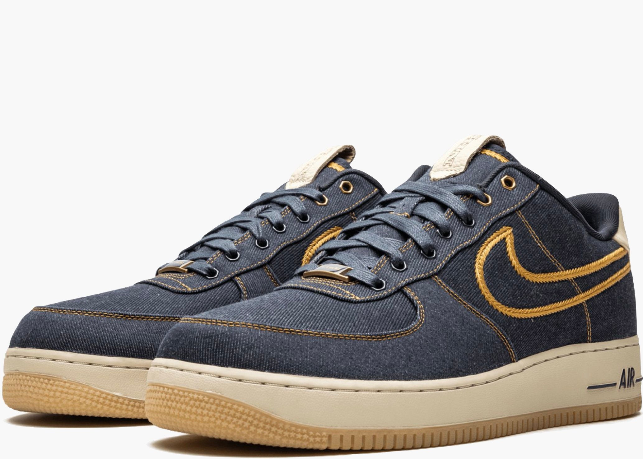 Nike Air Force 1 Low Premium Denim 318775-404 Hype Clothinga