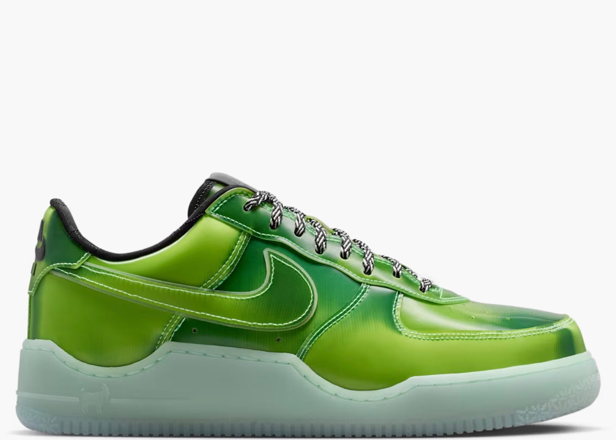 Nike Air Force 1 Low Premium LeBron James LA Voltage Verde IQ5368-300 Hype Clothinga Limited Edition