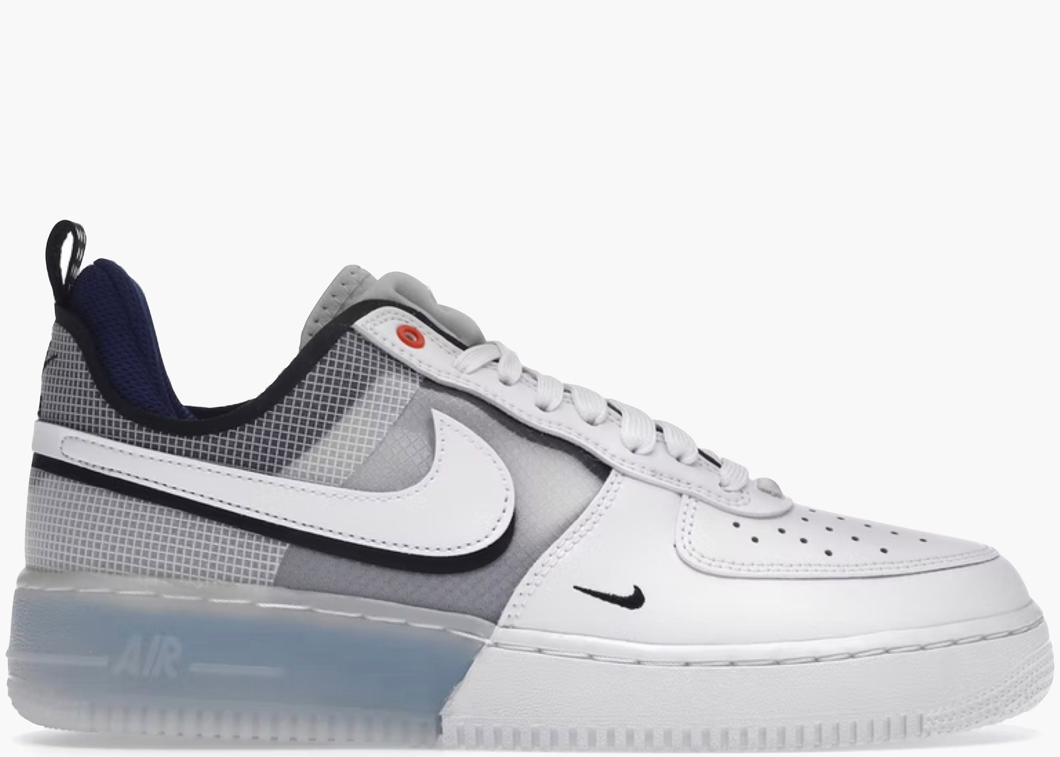 Nike Air Force 1 Low React Split White Photo Blue Hype Clothinga Limited Edion